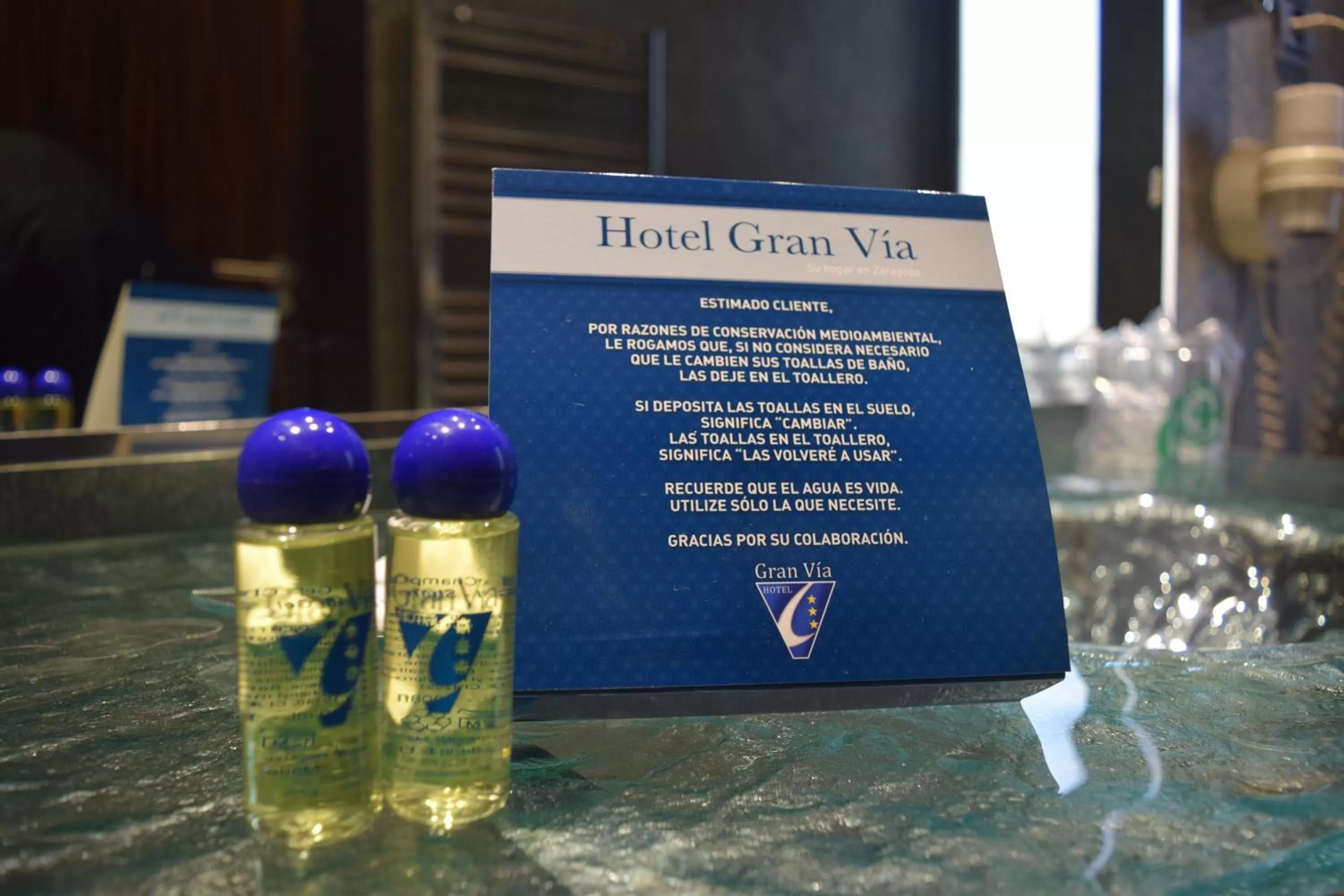 Bathroom in Hotel Gran Via