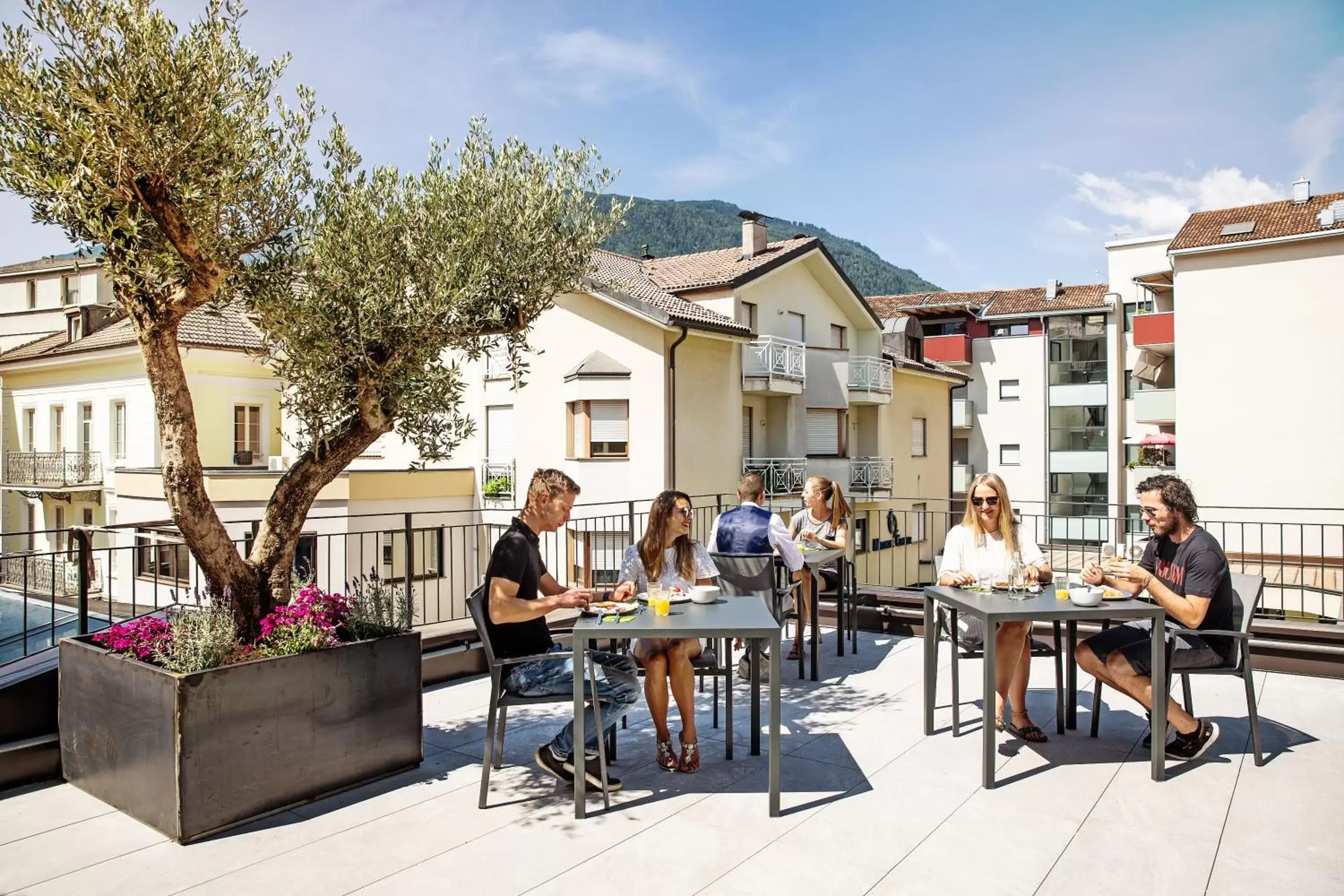 Balcony/Terrace in Residence Rösch