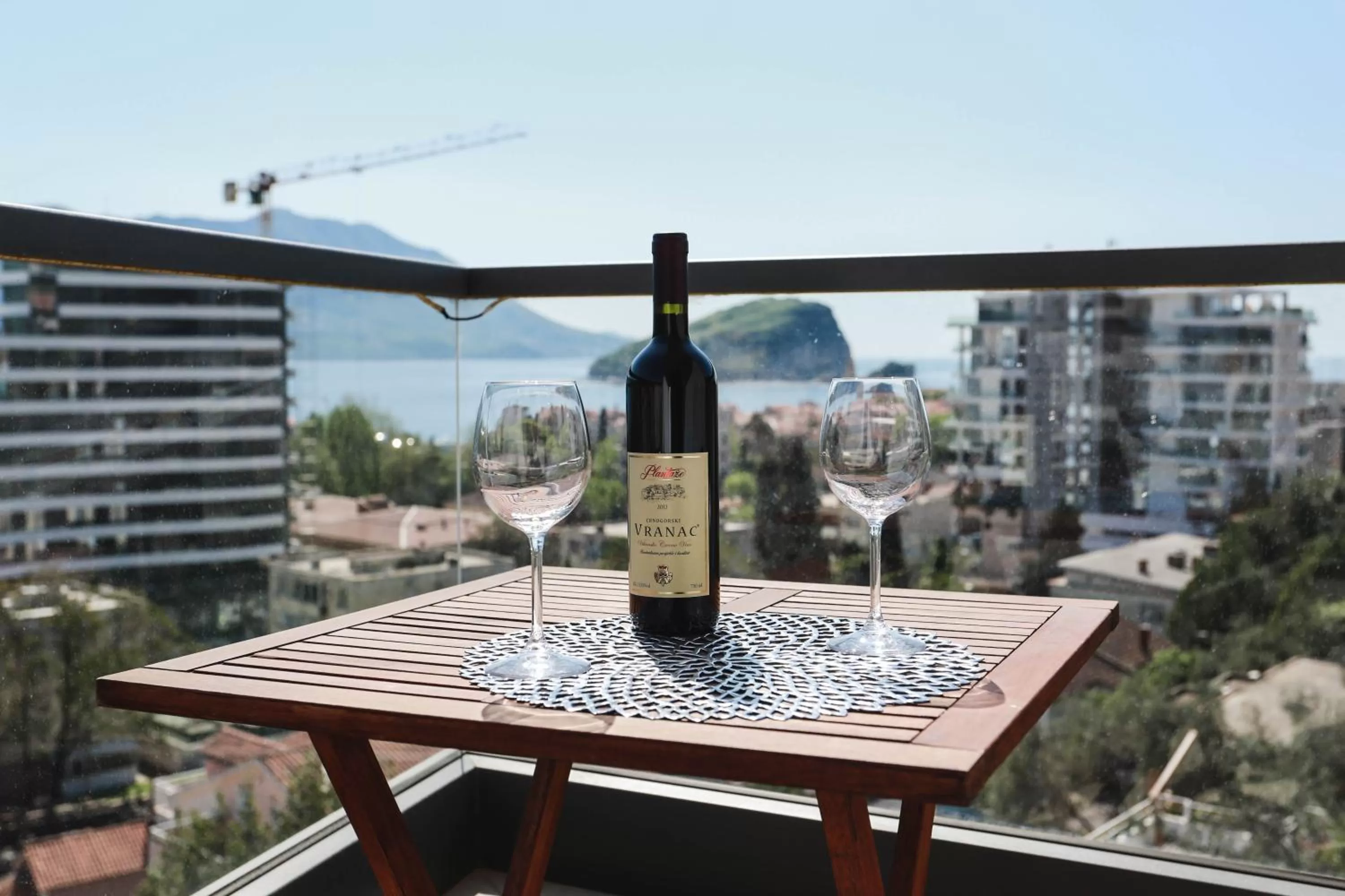 Balcony/Terrace in Garni Hotel Arka