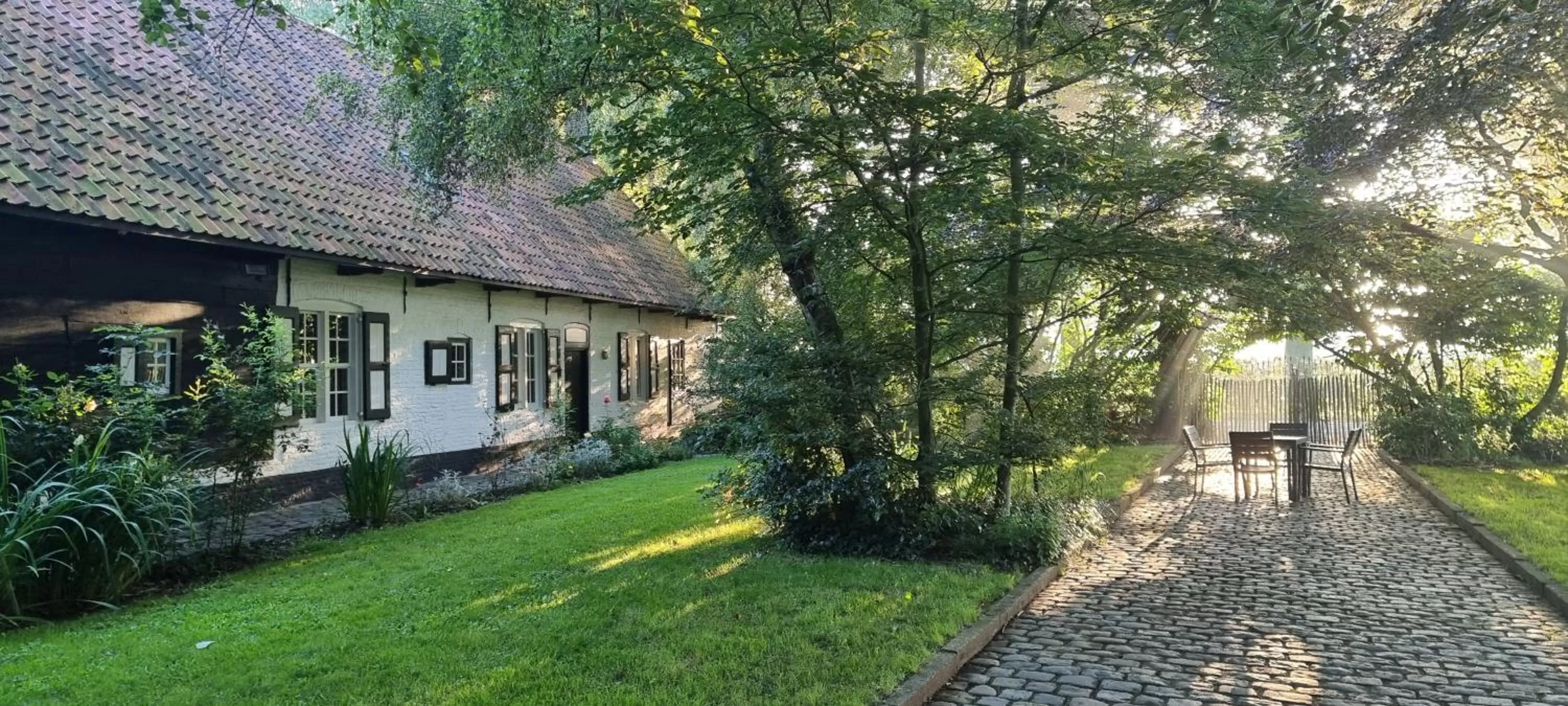 Garden in Hotel Landhuis 't Wilgenerf