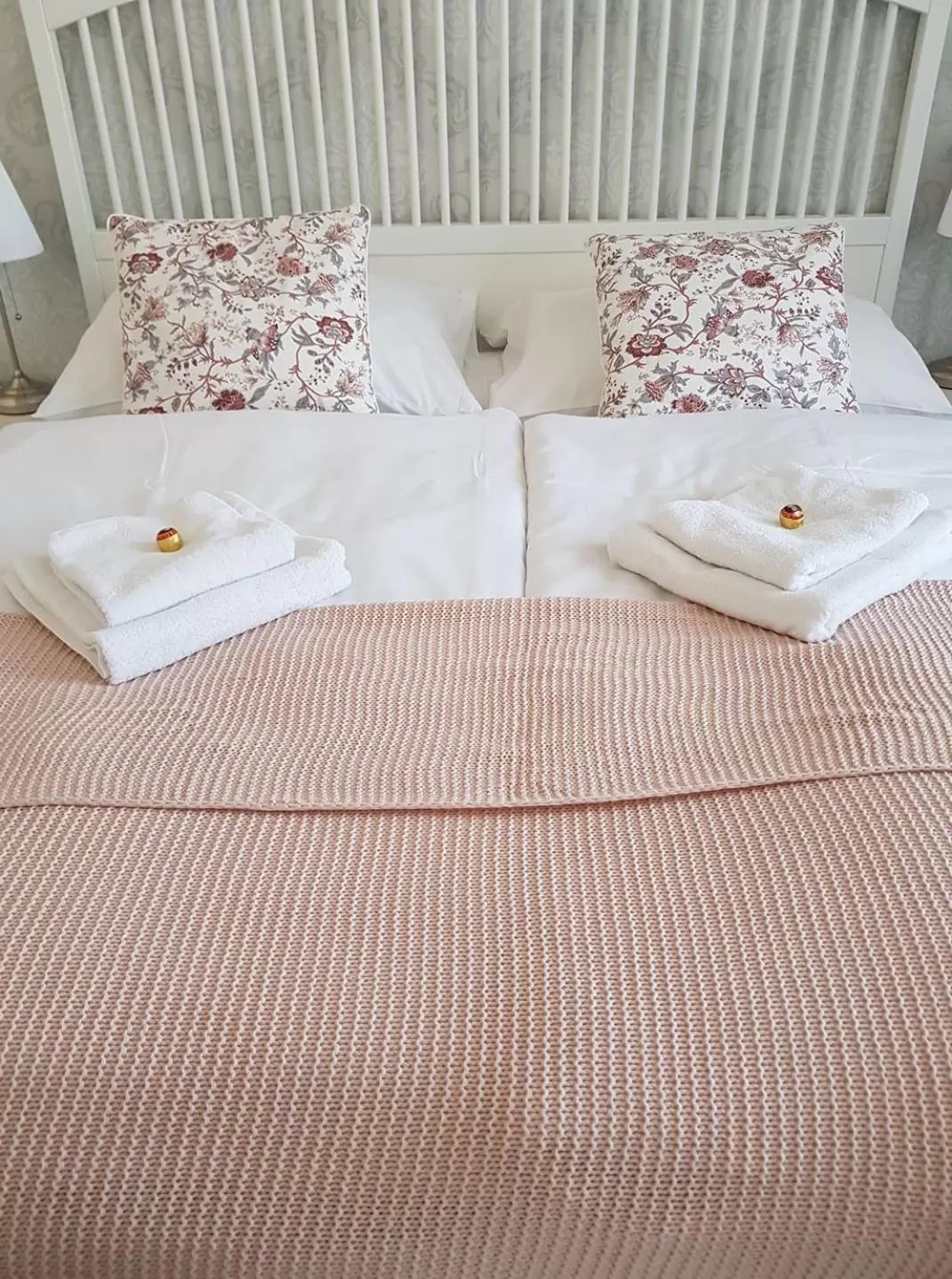 Bed in Hotel Amadeus