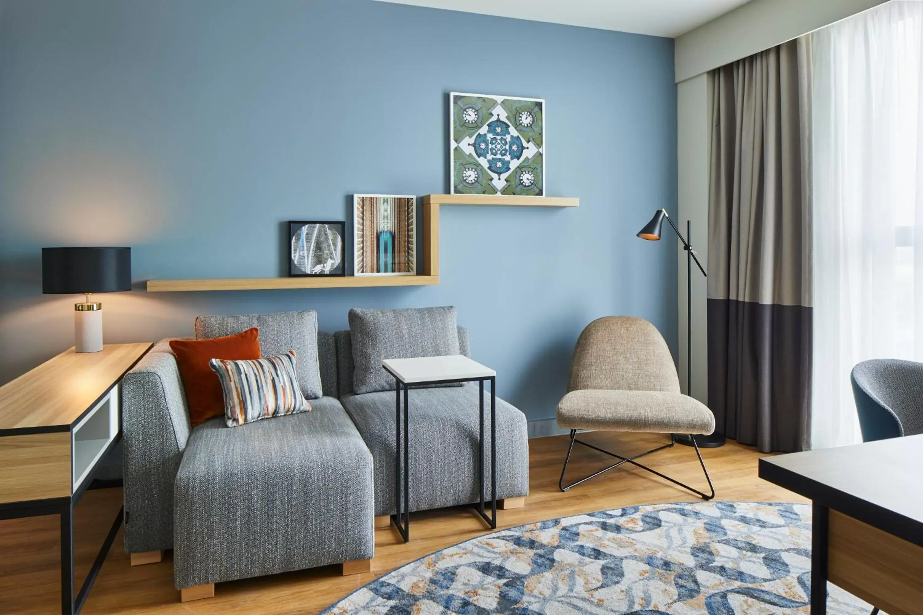 Living room, Seating Area in Residence Inn by Marriott Slough