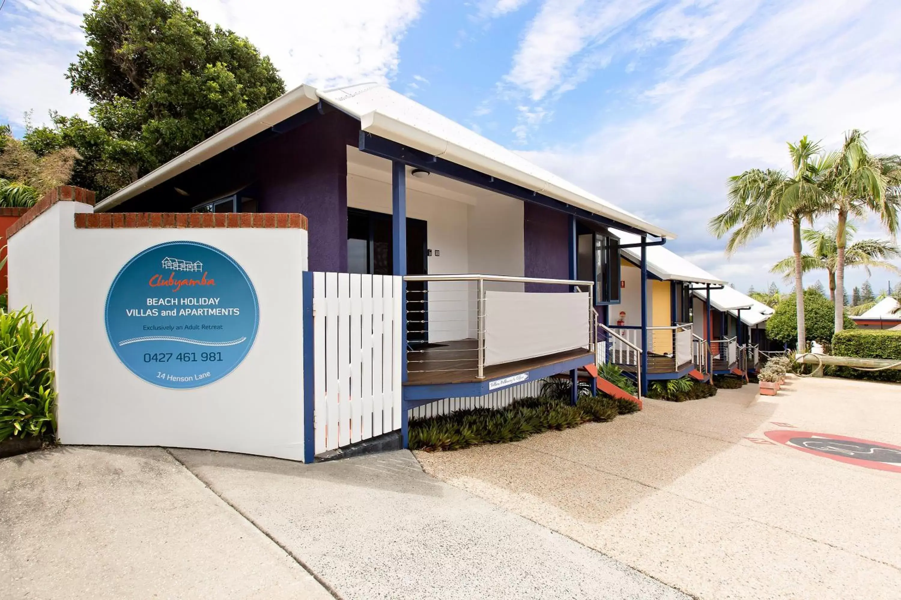 Facade/entrance, Property Building in Coast Yamba - Adults Only