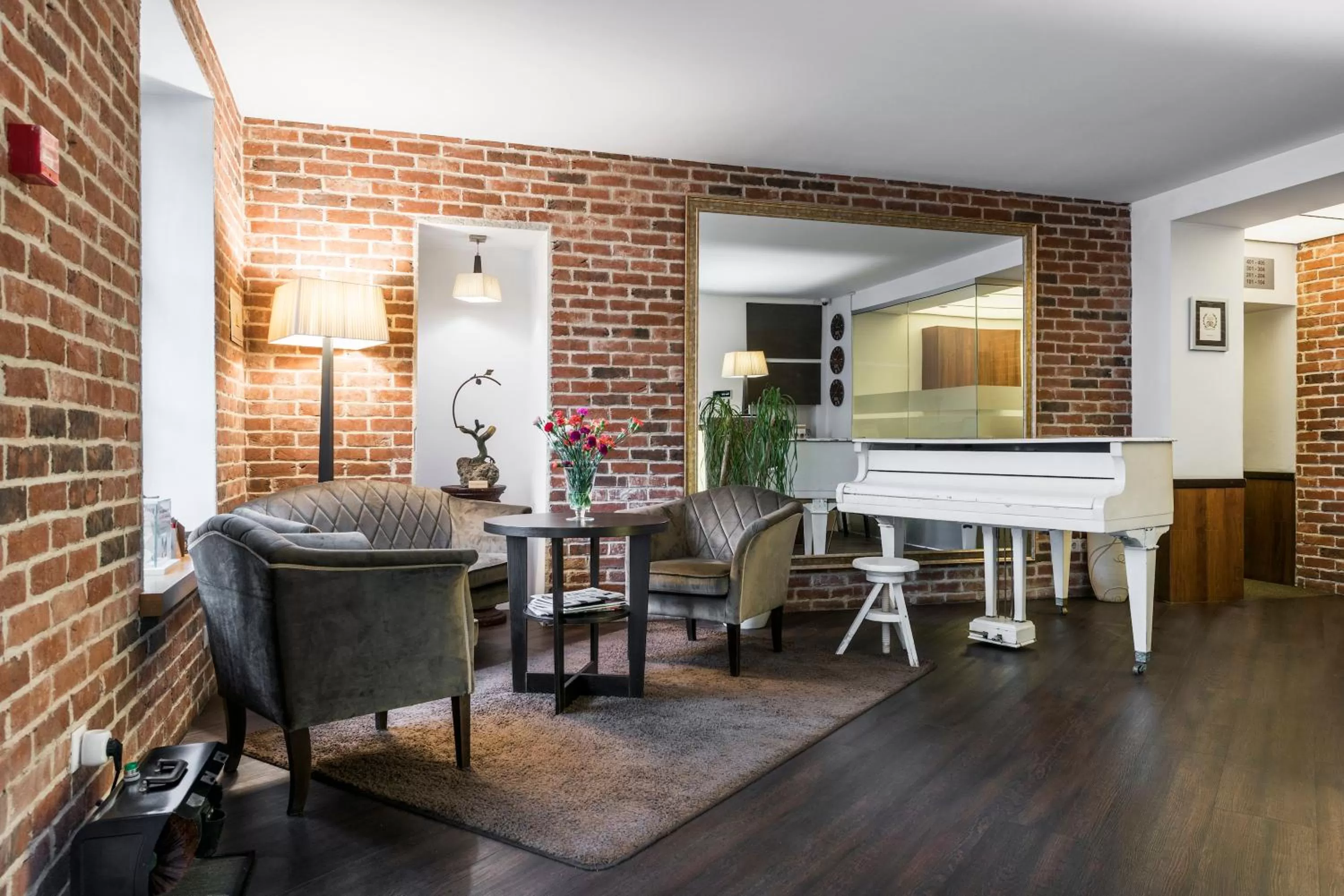 Lobby or reception in Amberton Cozy Hotel Kaunas