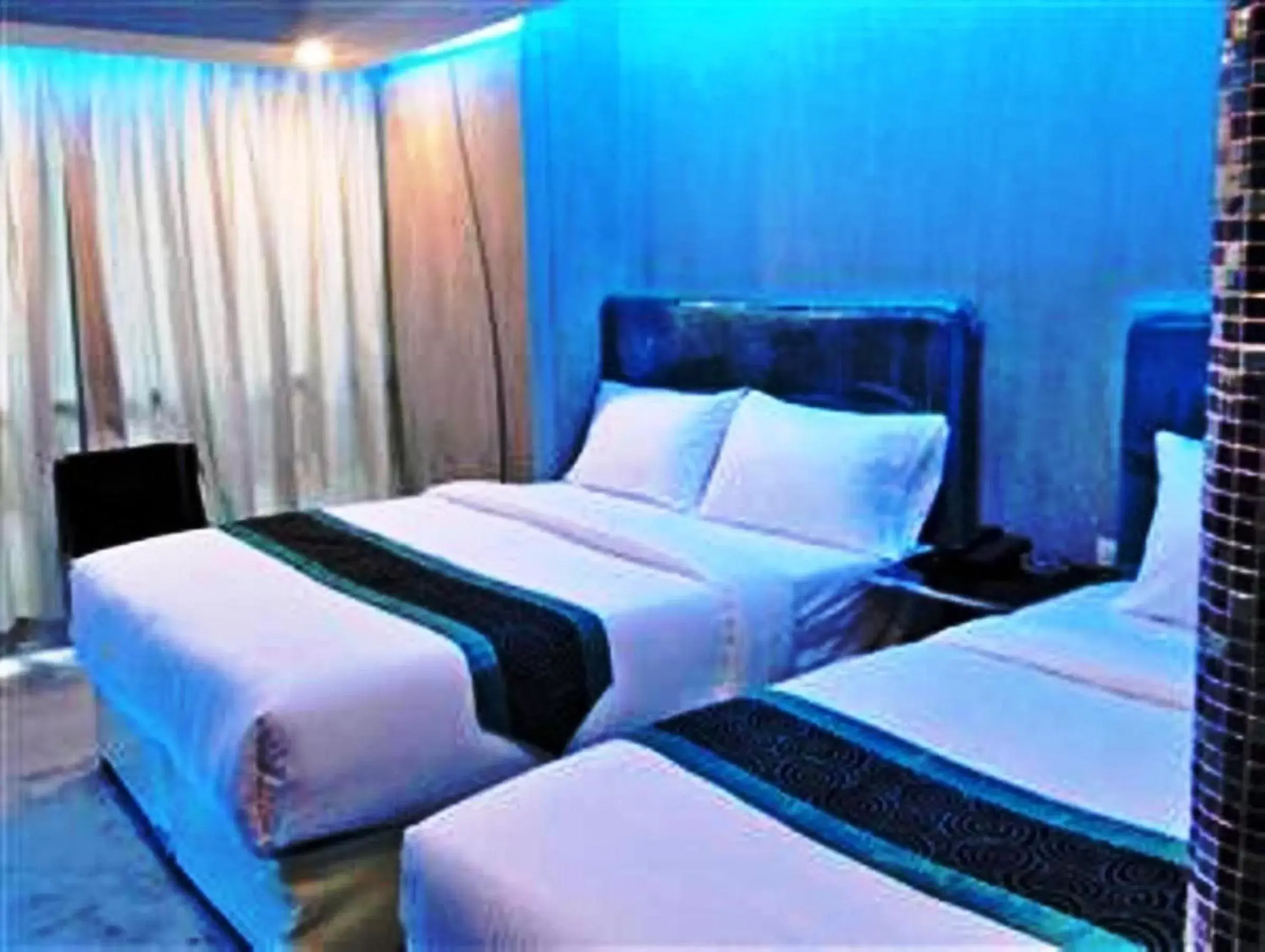 Bed in Blutique Hotel