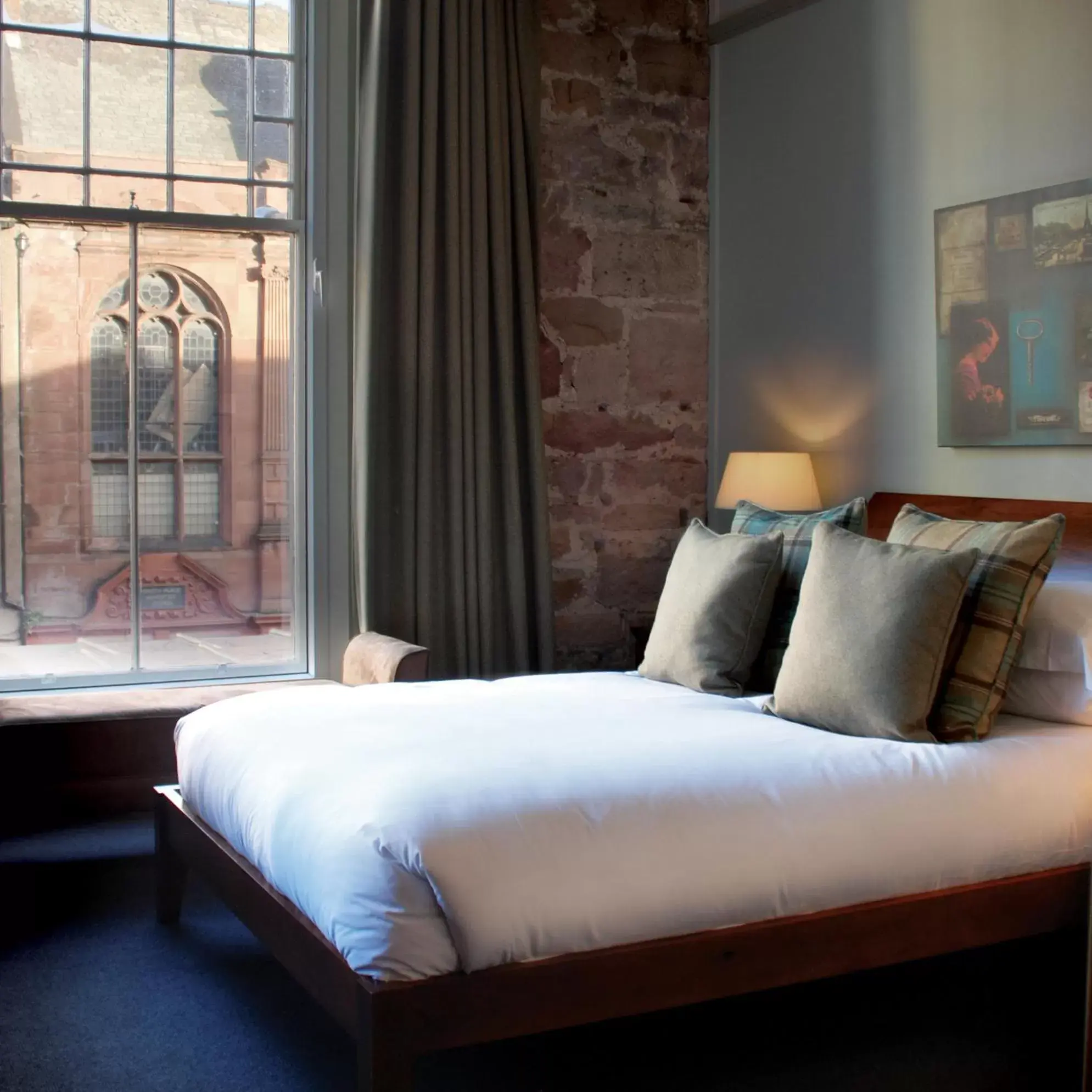 Bedroom, Bed in Hotel Du Vin Edinburgh