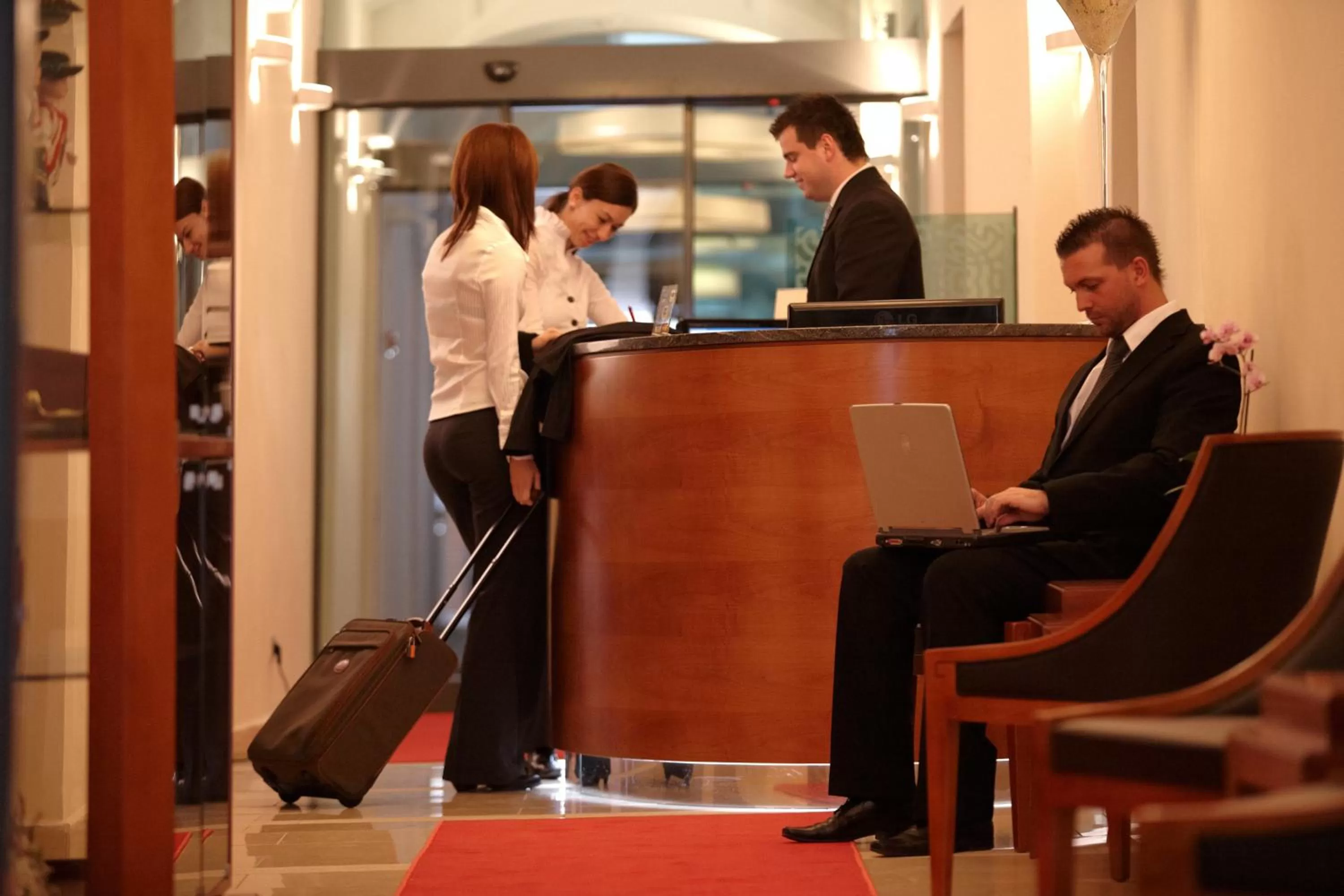 Lobby or reception in Hotel Ambassador