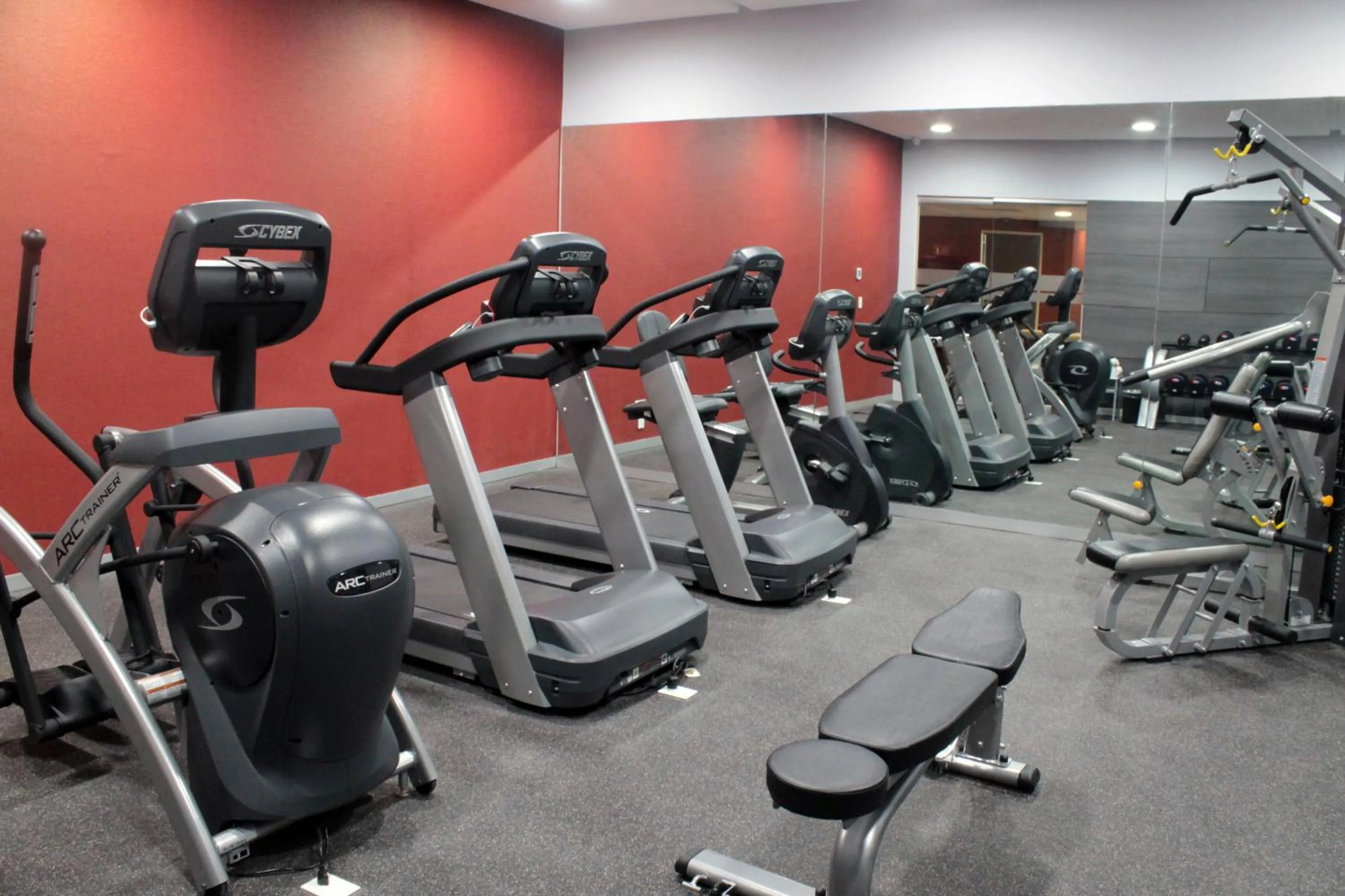 Fitness centre/facilities in Casa Inn Business Irapuato