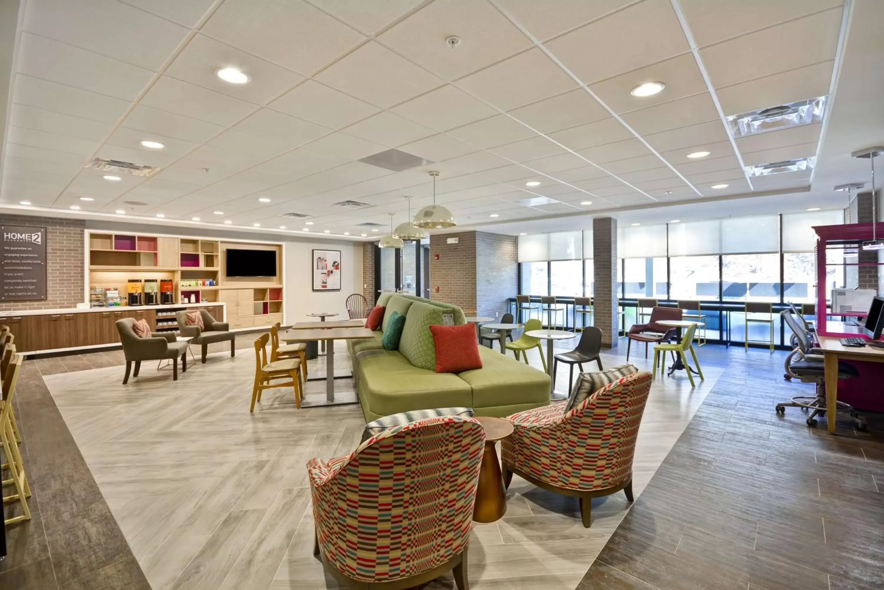 Lobby or reception in Home2 Suites by Hilton Kansas City KU Medical Center Lobby or reception in Home2 Suites by Hilton Kansas City KU Medical Center