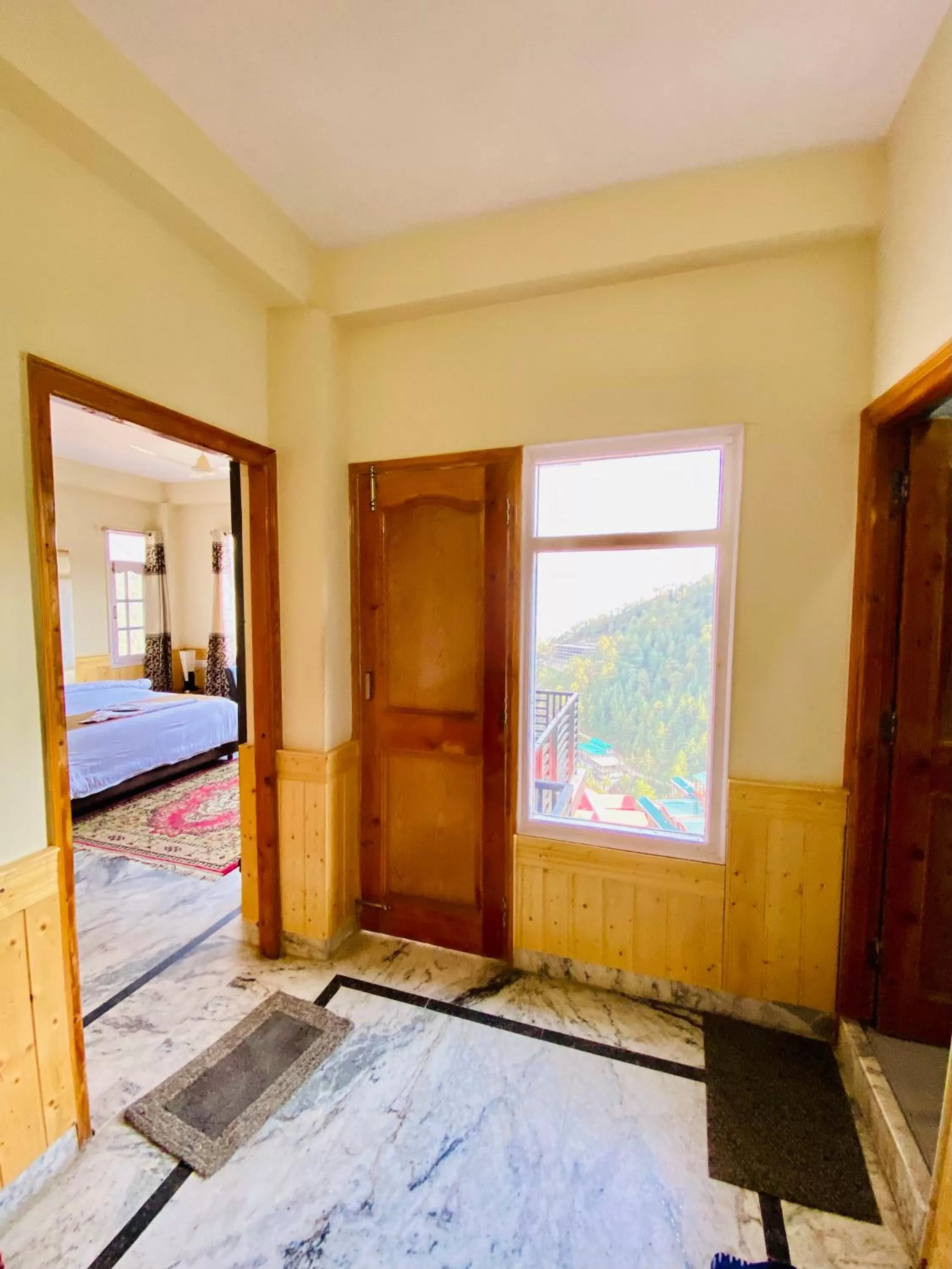 Mountain view in Sai Cottage Shimla
