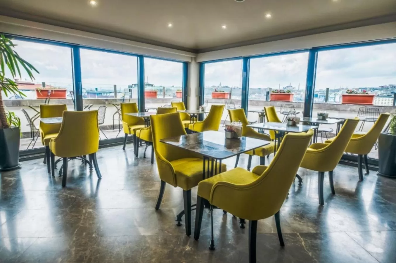 Balcony/Terrace in Nordstern Hotel Galata