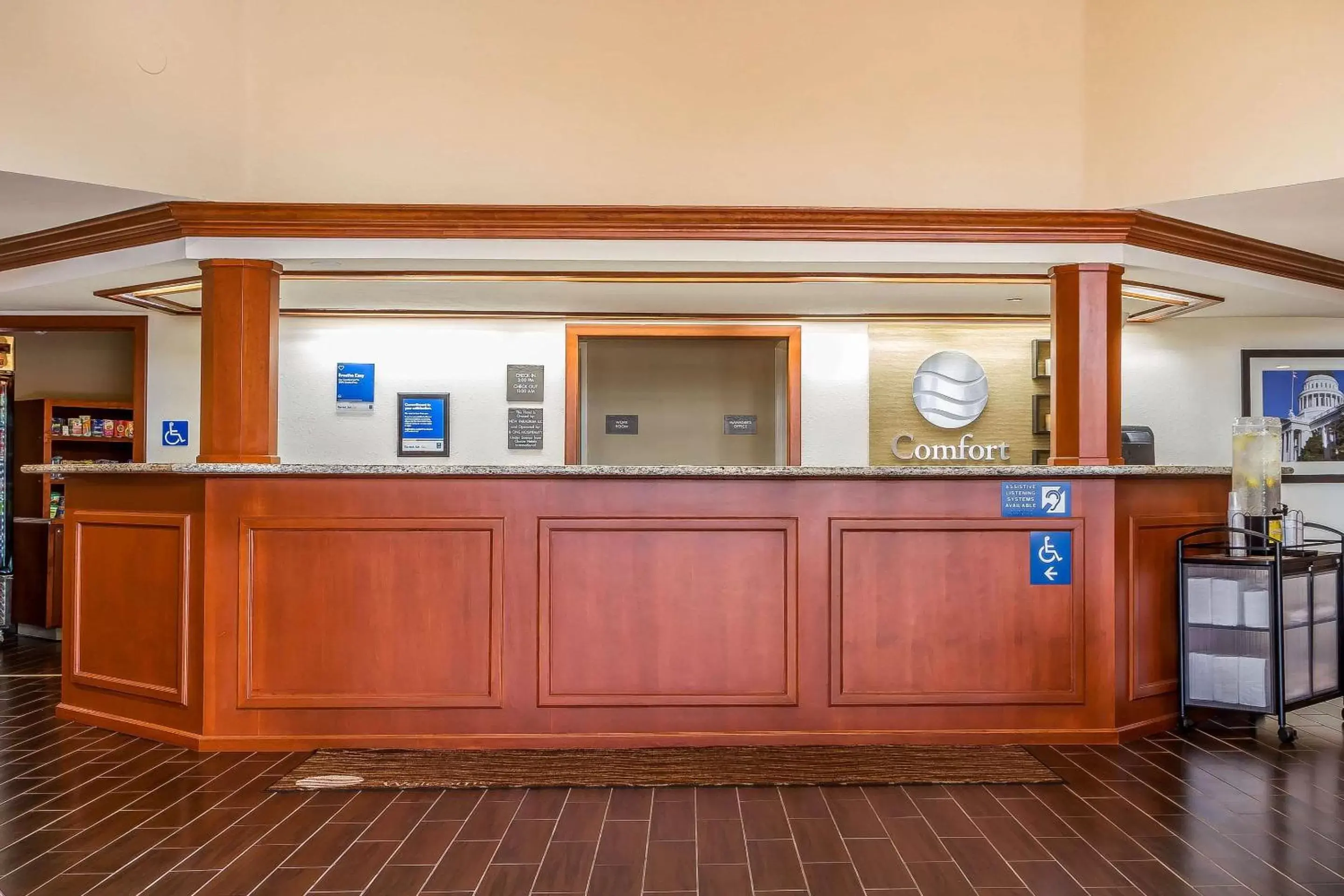 Lobby or reception, Lobby/Reception in Comfort Inn & Suites Rocklin