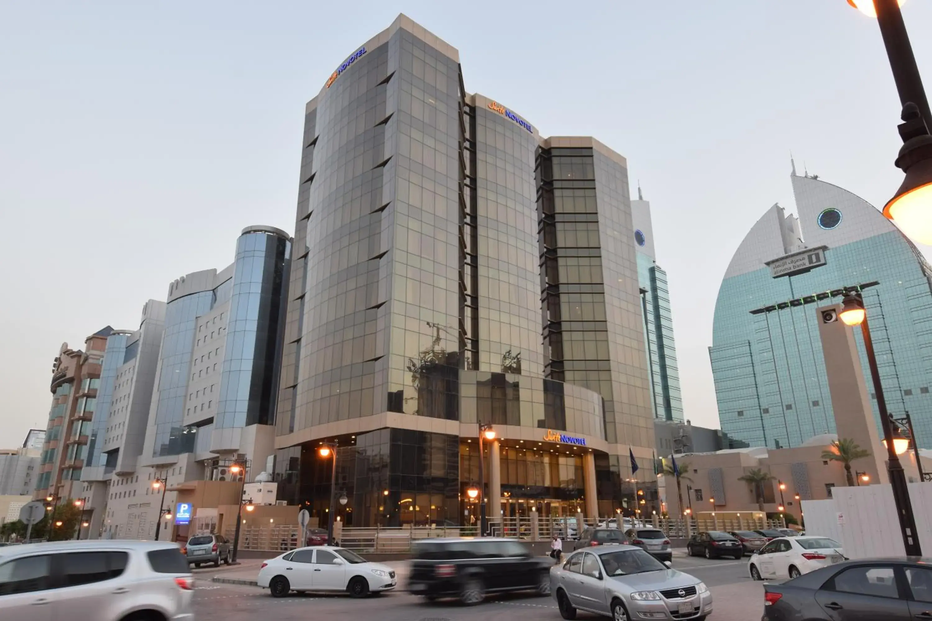 Facade/entrance, Property Building in Novotel Suites Riyadh Dyar
