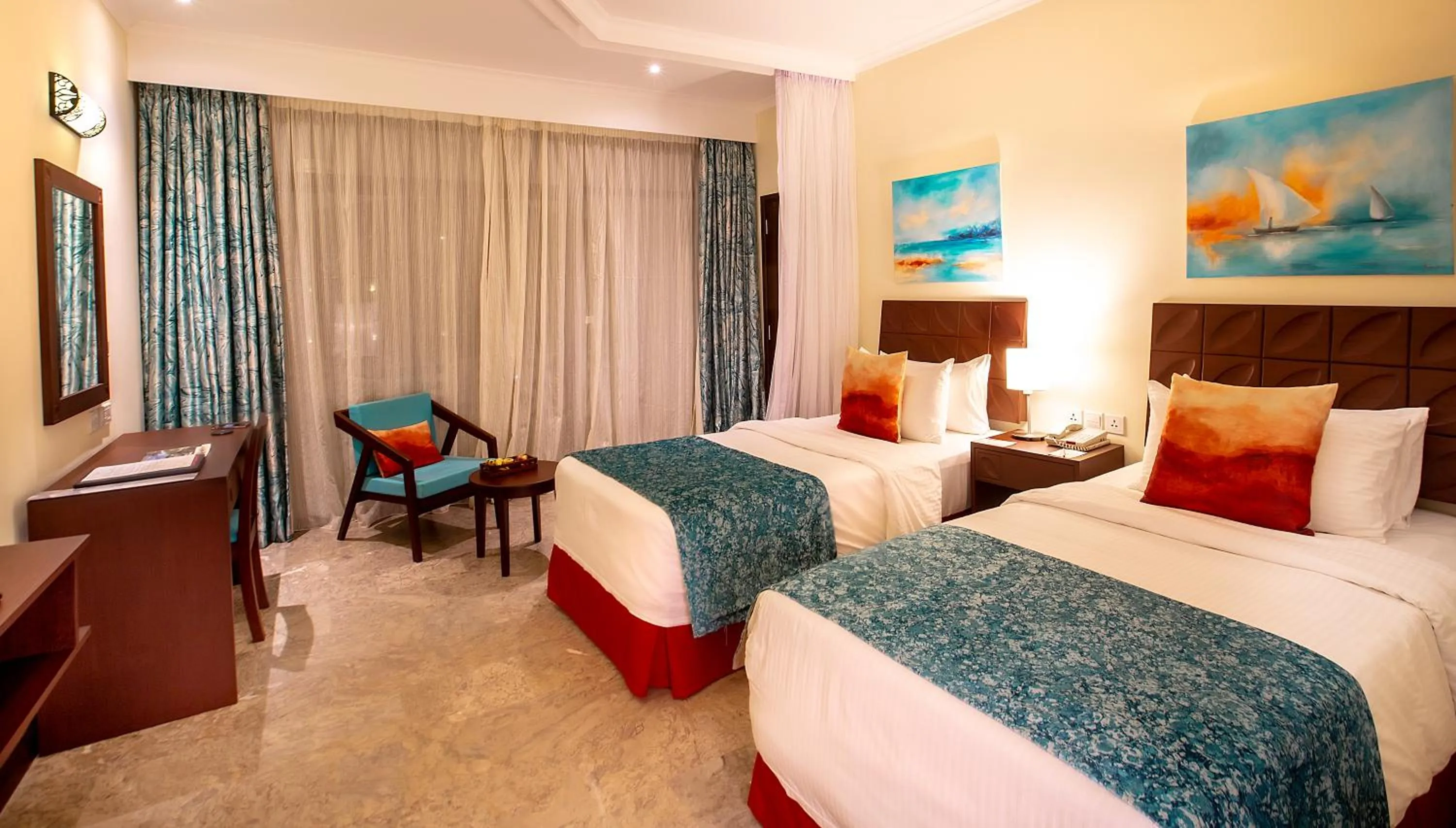 Garden Facing Twin Room in Sarova Whitesands Beach Resort & Spa, Mombasa
