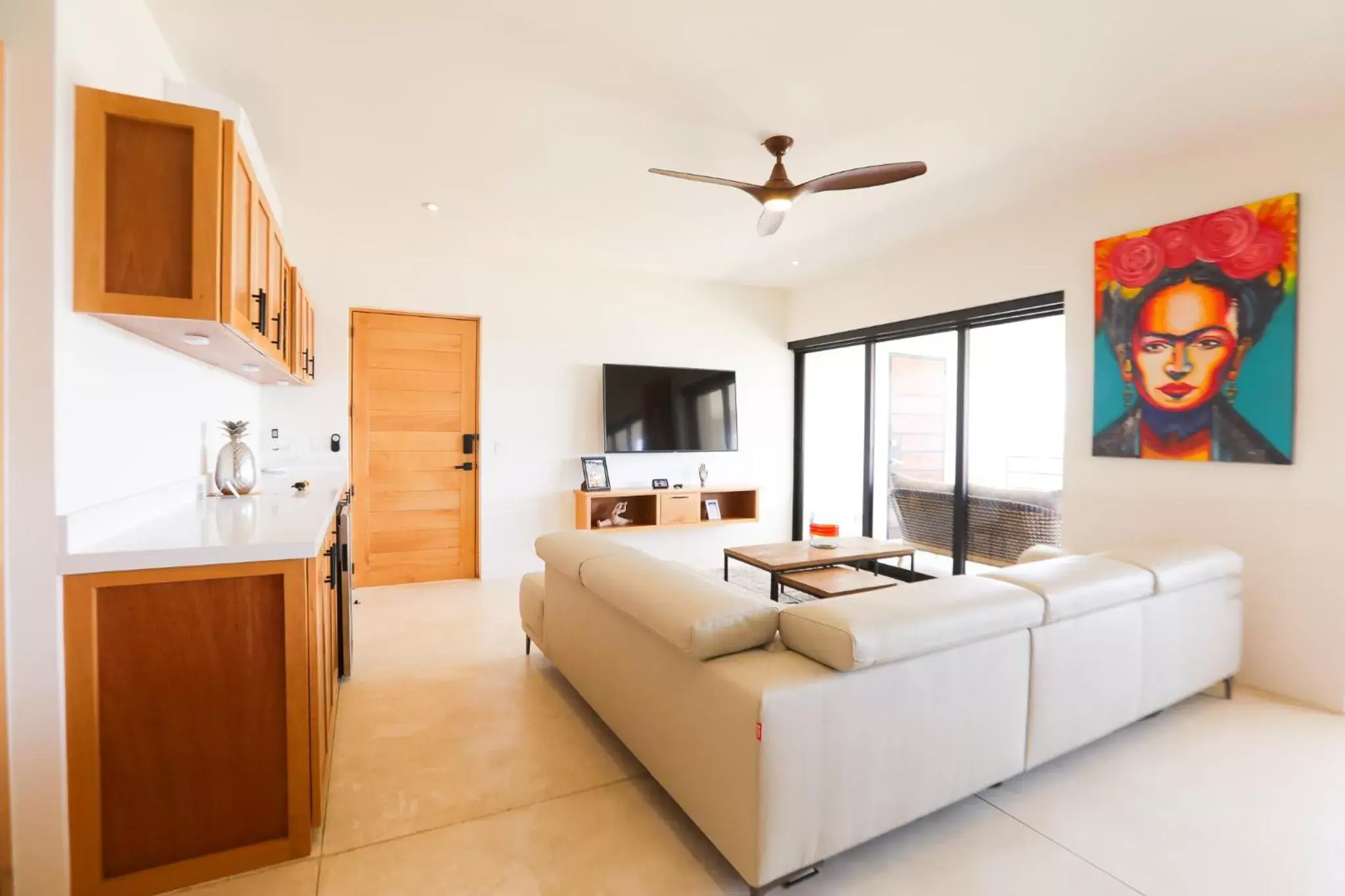 Living room, Seating Area in Cerritos Surf Residences