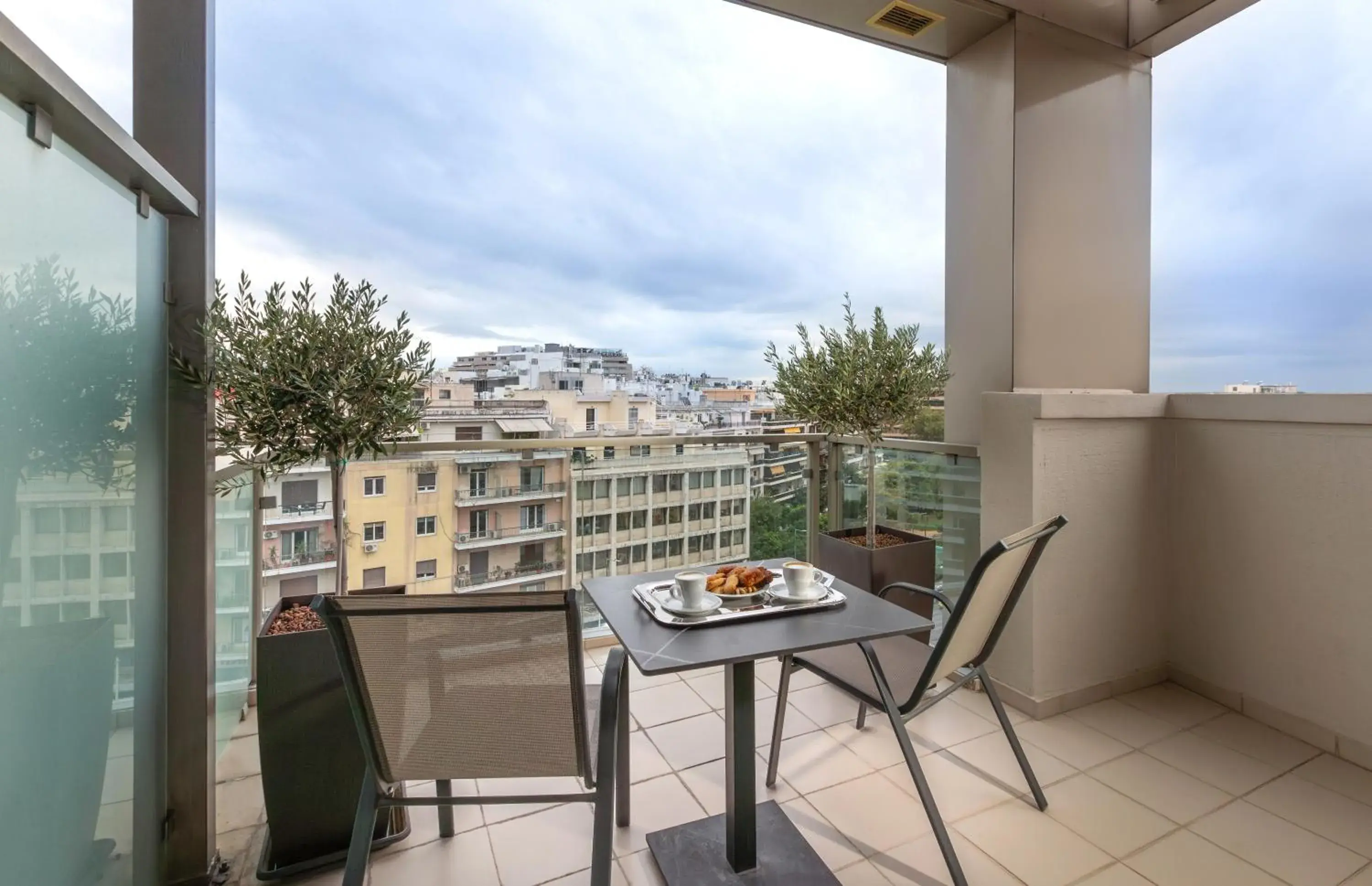 City view, Balcony/Terrace in Ilisia Hotel Athens