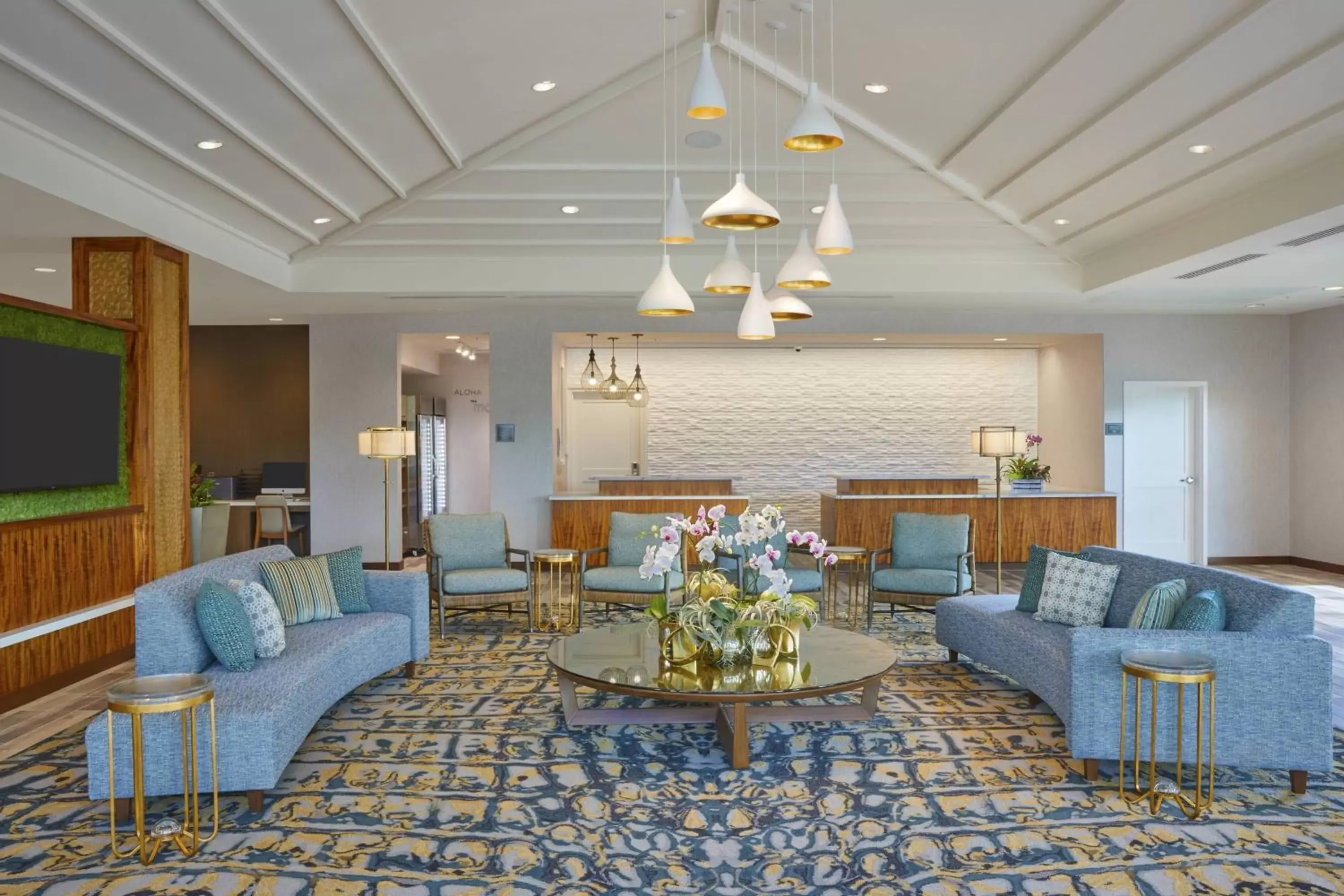 Lobby or reception, Seating Area in Residence Inn by Marriott Oahu Kapolei