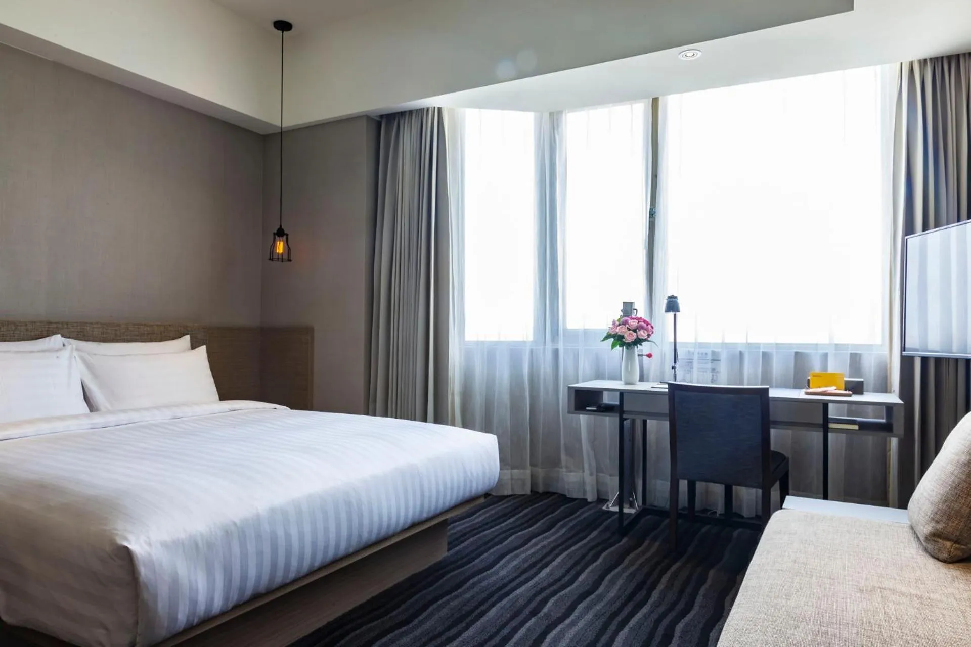 Photo of the whole room, Bed in Changyu Hotel