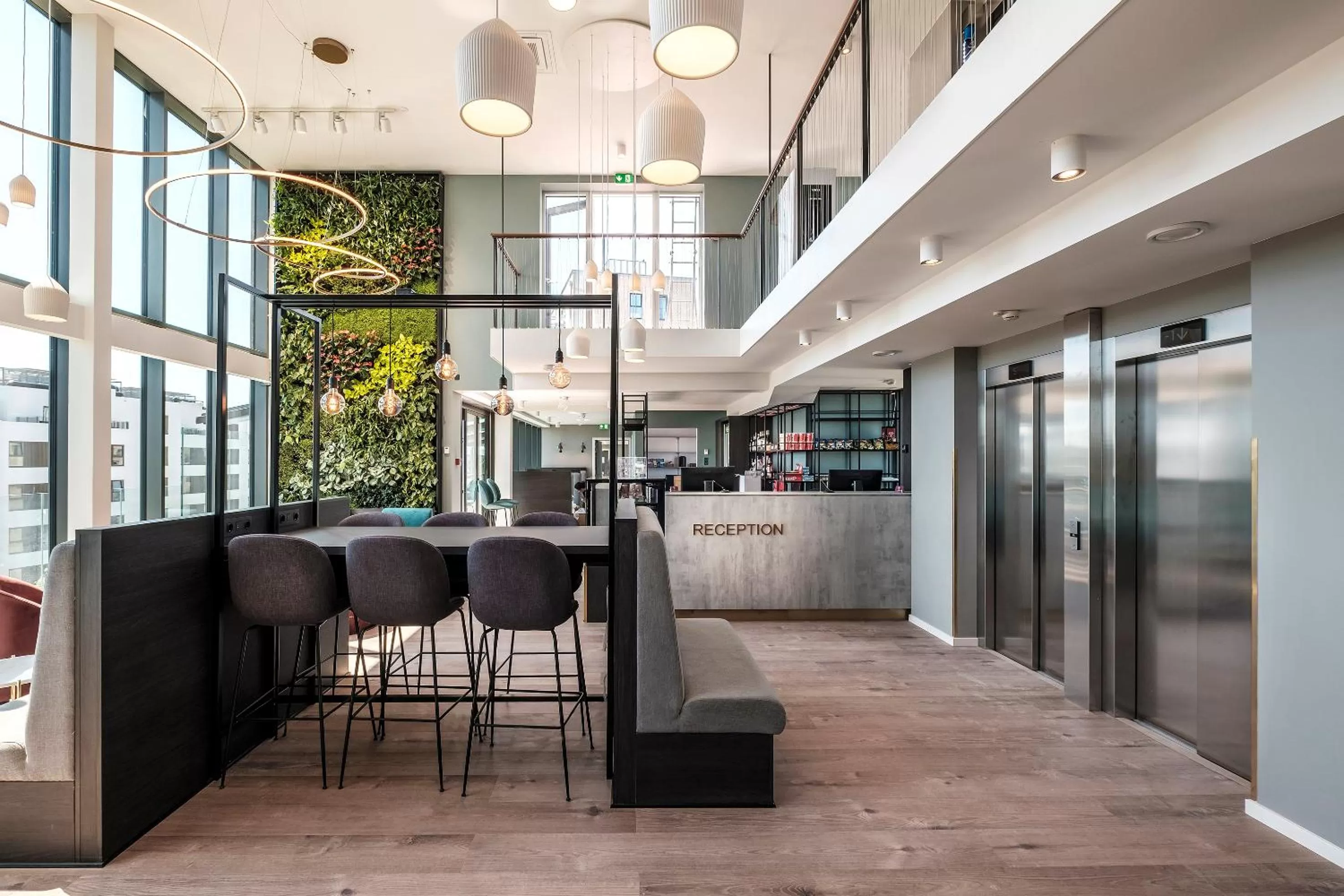 Lobby or reception in Go Hotel City