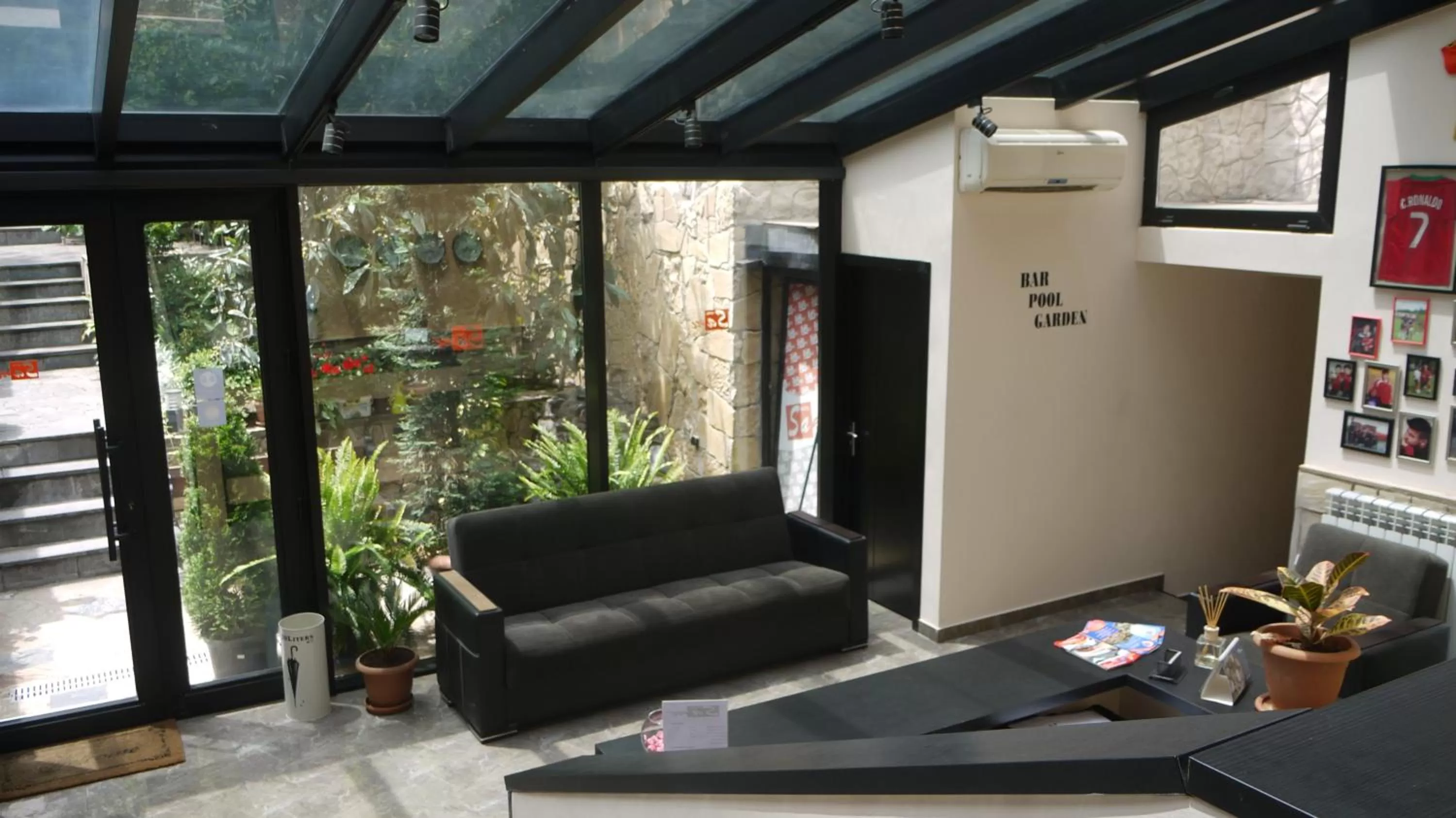 Lobby or reception in Sani Hotel