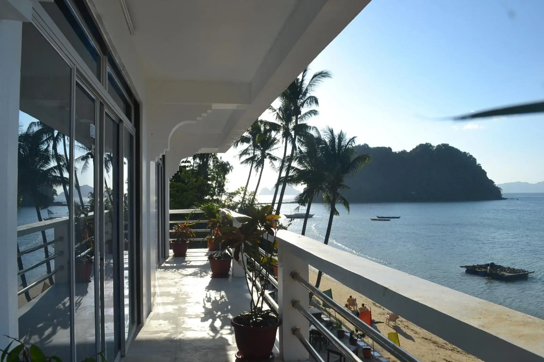Balcony/Terrace in Orange Pearl Beach Resort