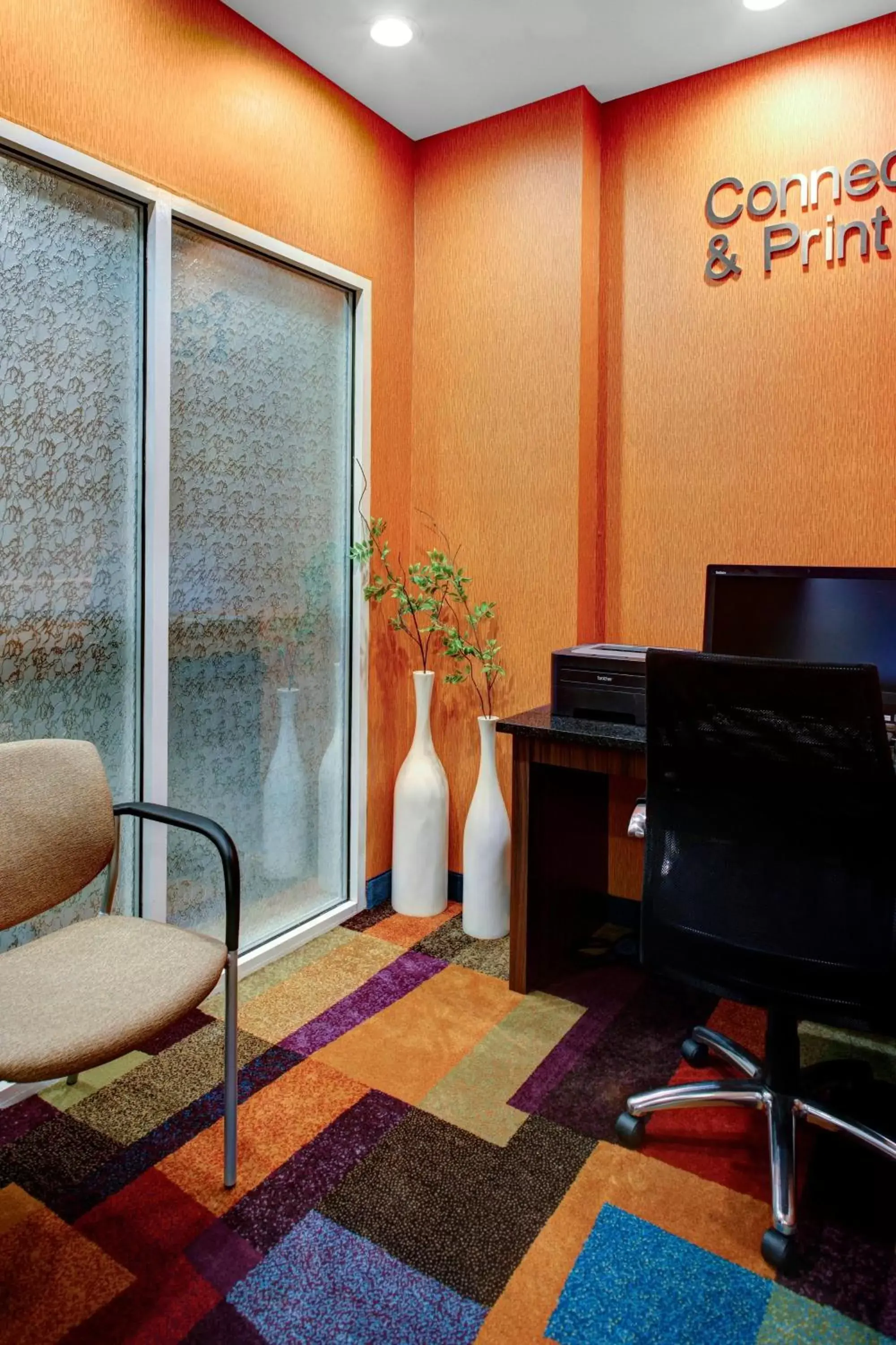 Business facilities, Seating Area in Fairfield Inn by Marriott Dothan