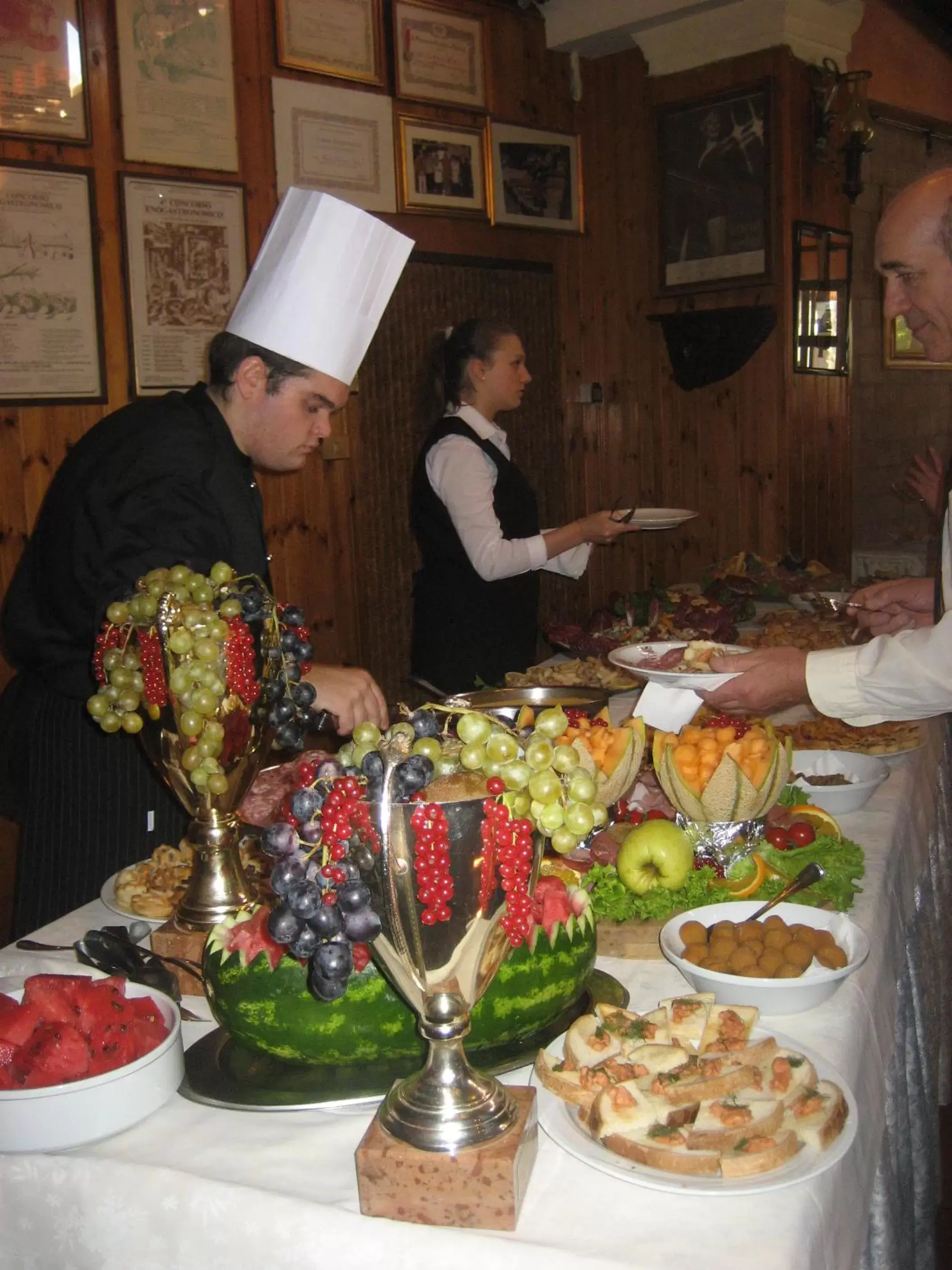 Food and drinks in Hotel Pizzeria Ristorante "Al Leone"