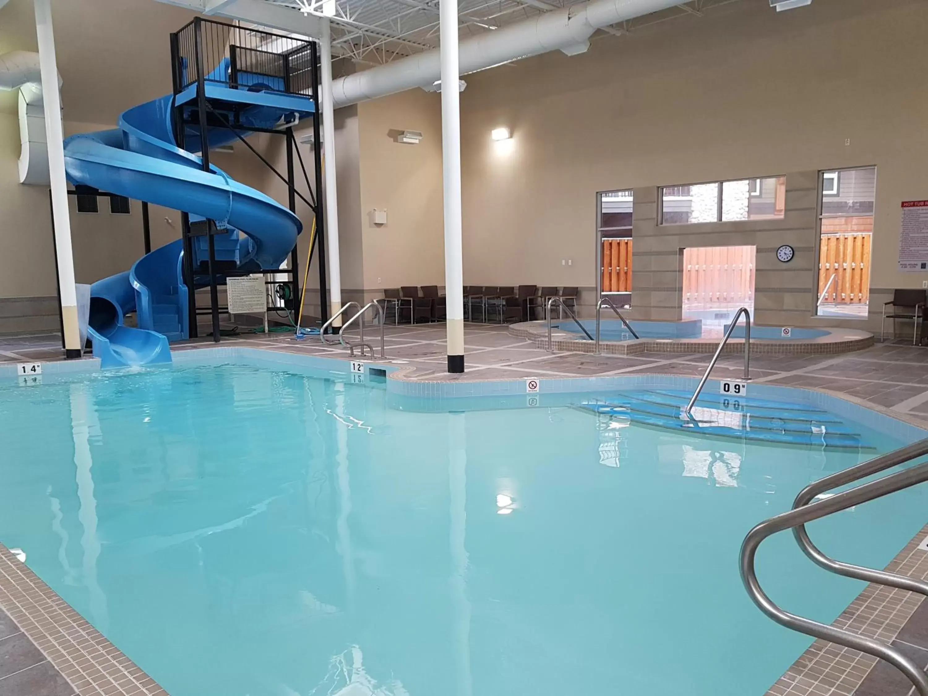 Swimming pool, Water Park in Sunset Resorts Canmore and Spa