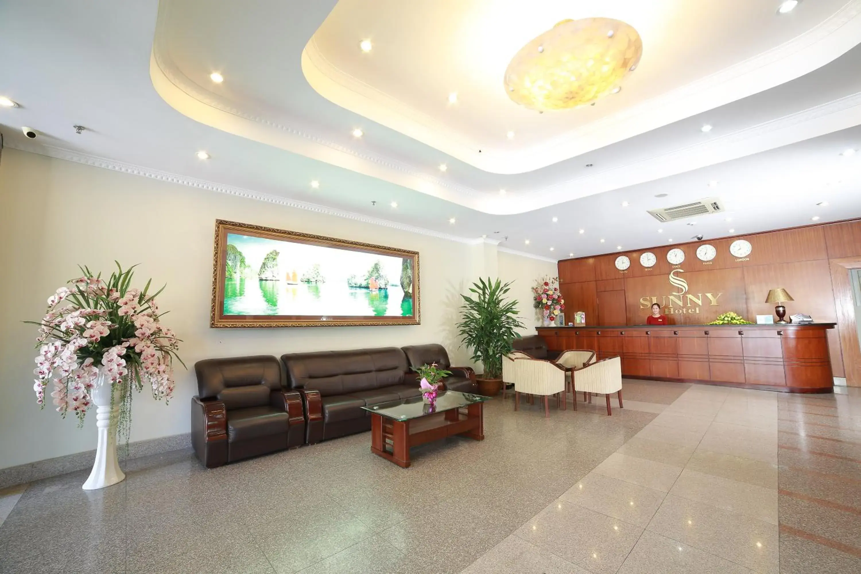 Lobby or reception, Lounge/Bar in Sunny 3 Hotel