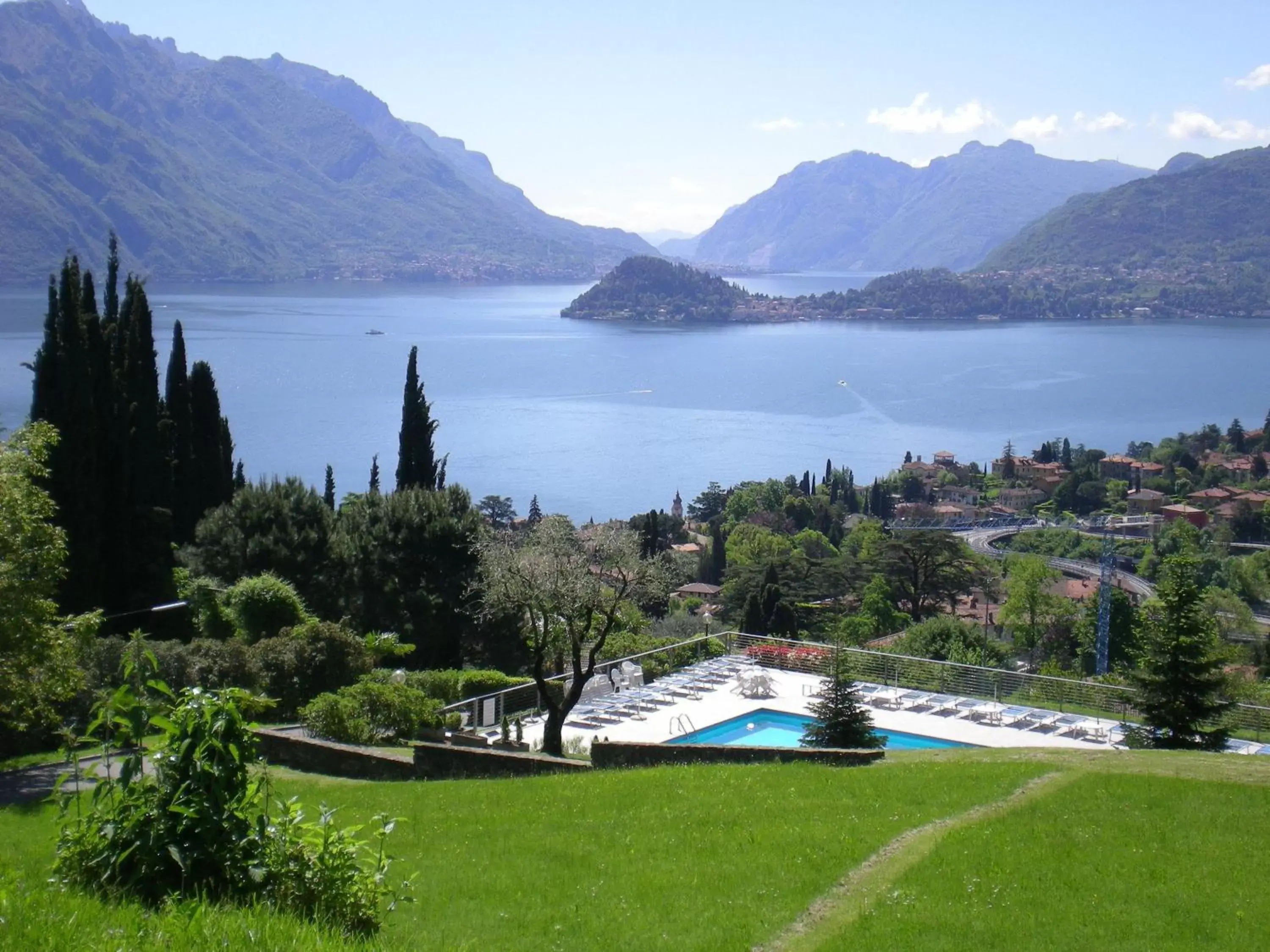 Garden, Pool View in Menaggio appartamento le Terrazze