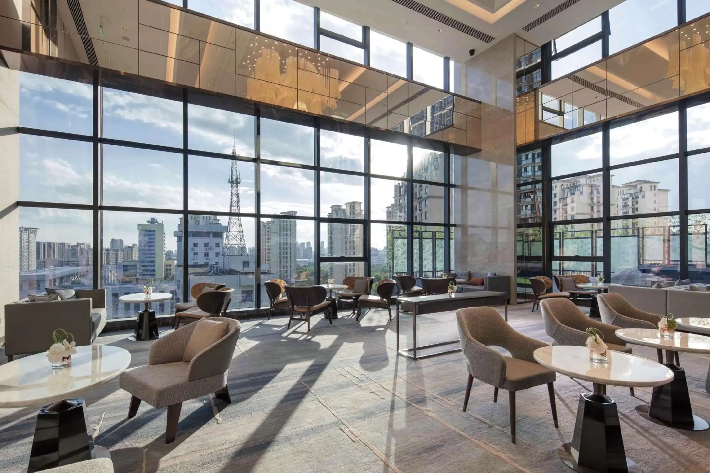 Dining area, Restaurant/Places to Eat in Doubletree By Hilton Yangzhou