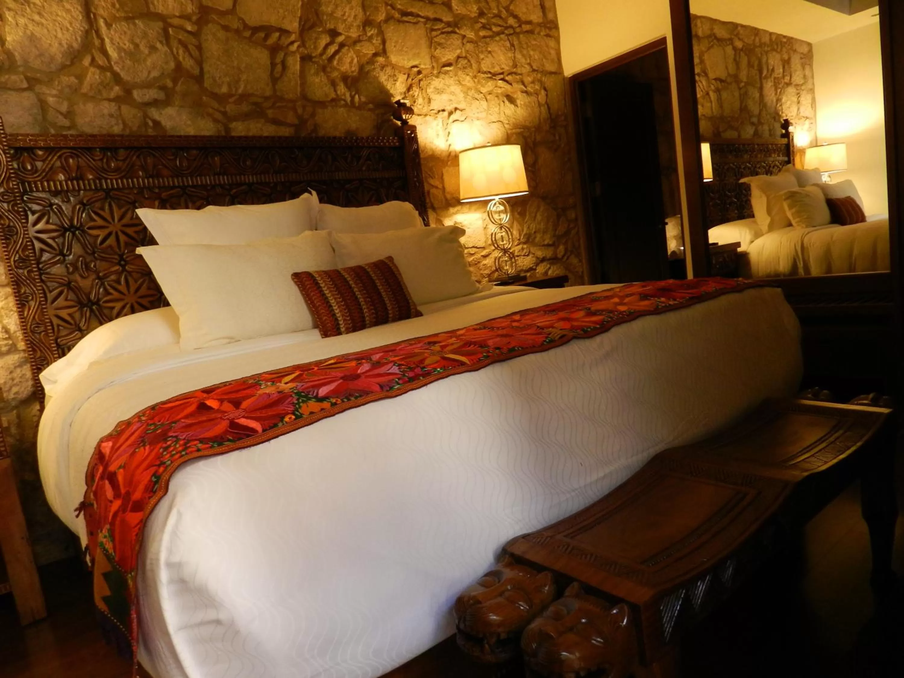 Bed in Hotel De La Soledad