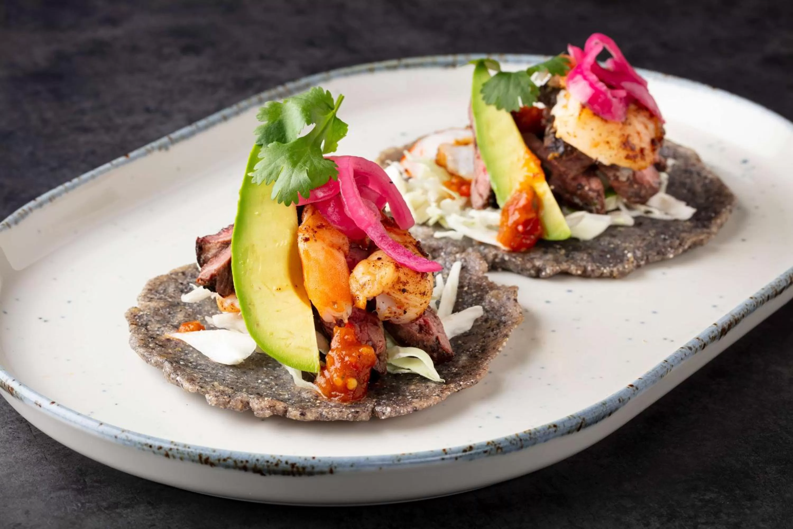 Restaurant/places to eat in The Waterfront Beach Resort, A Hilton Hotel