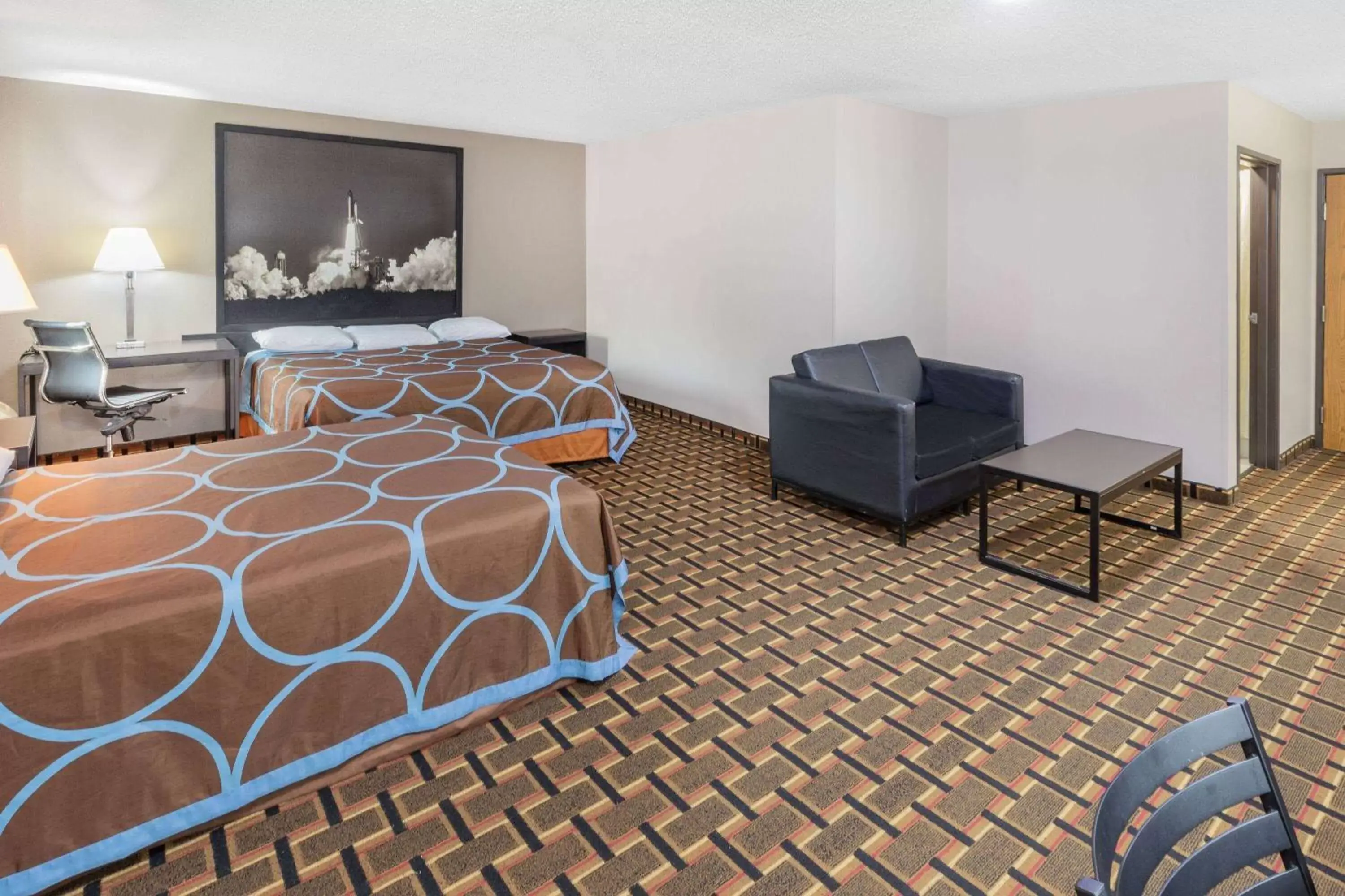 Photo of the whole room, Bed in Super 8 by Wyndham League City