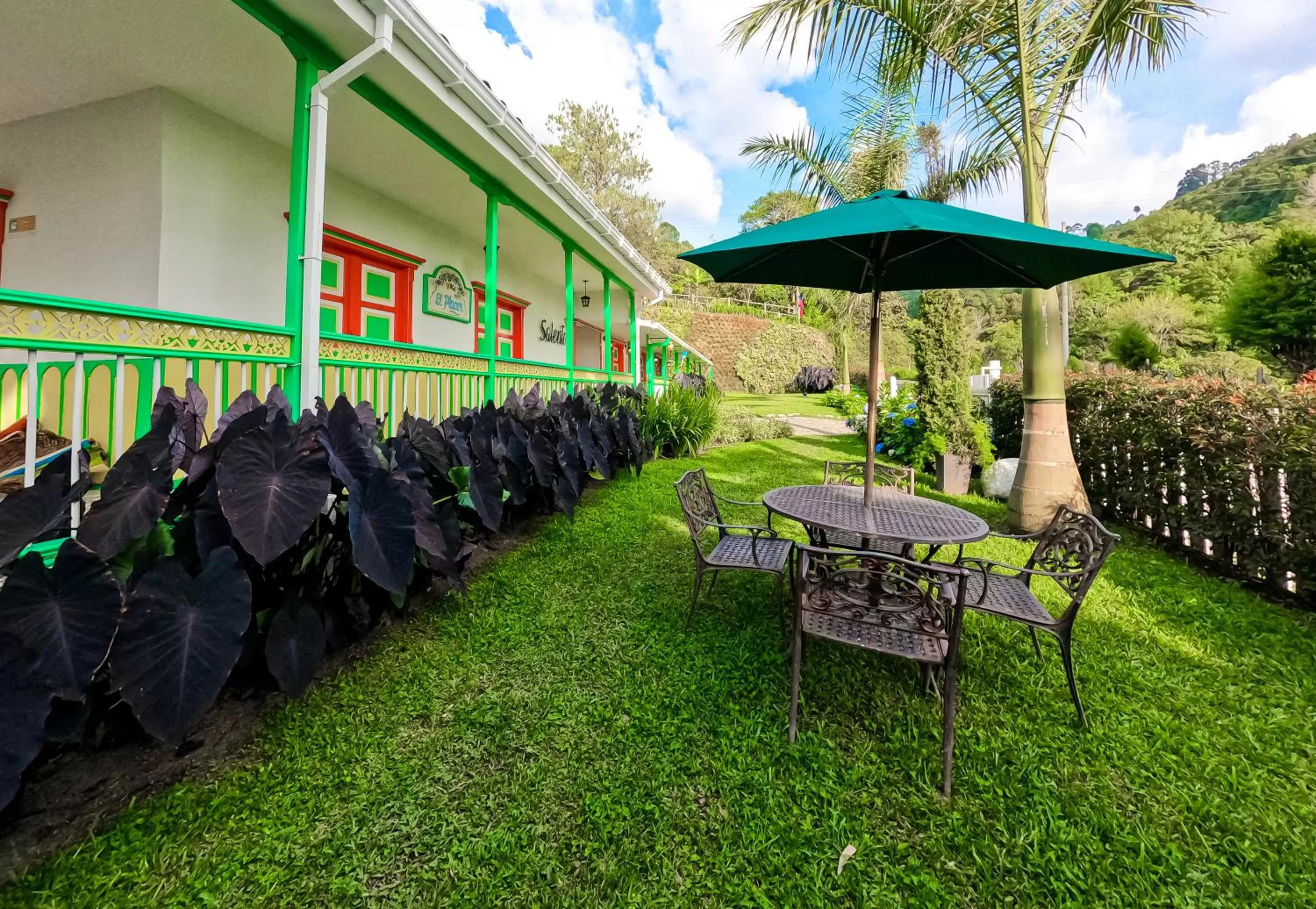 Property building in Hotel Mirador de Boquia Salento