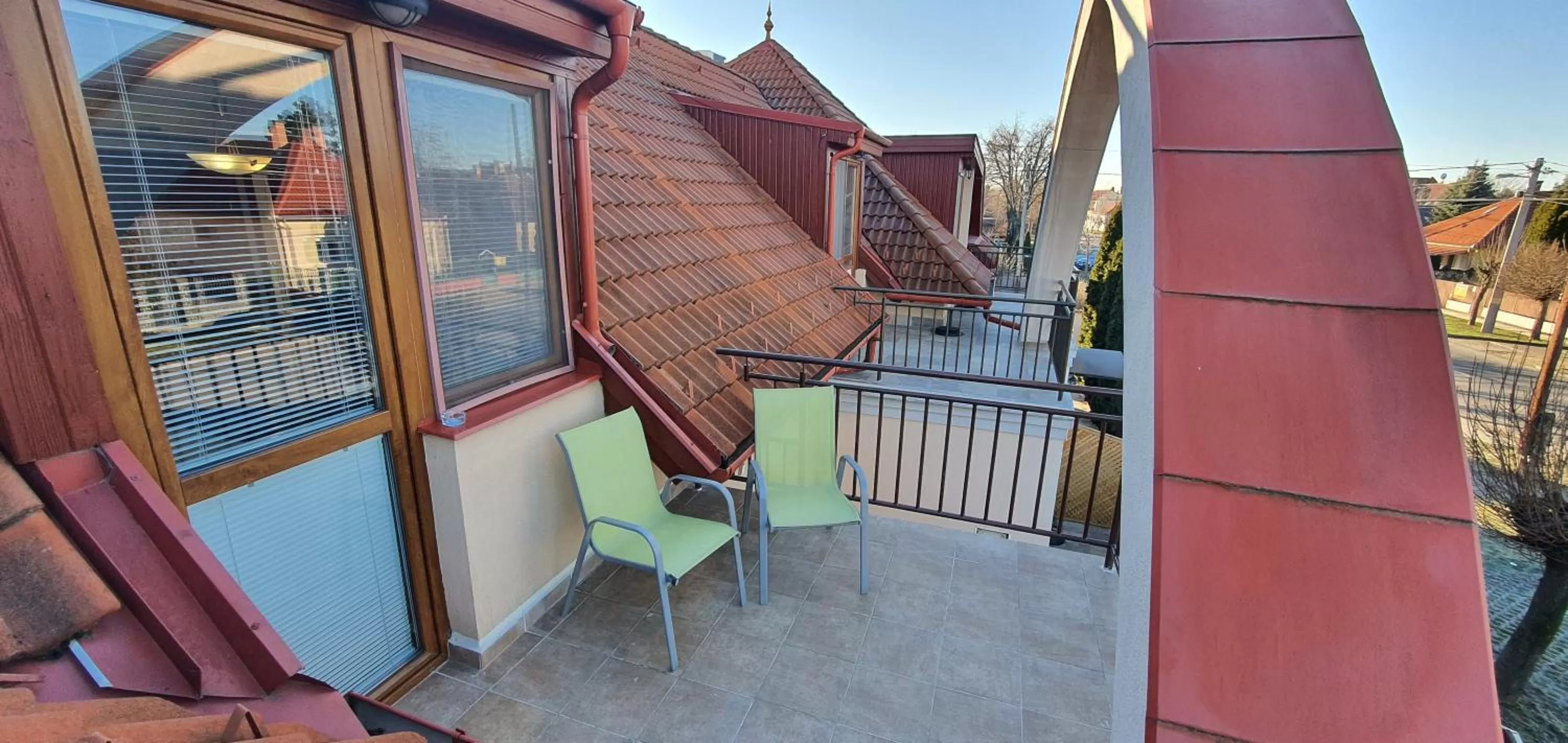 Balcony/Terrace in Aqua Oazis Apartman