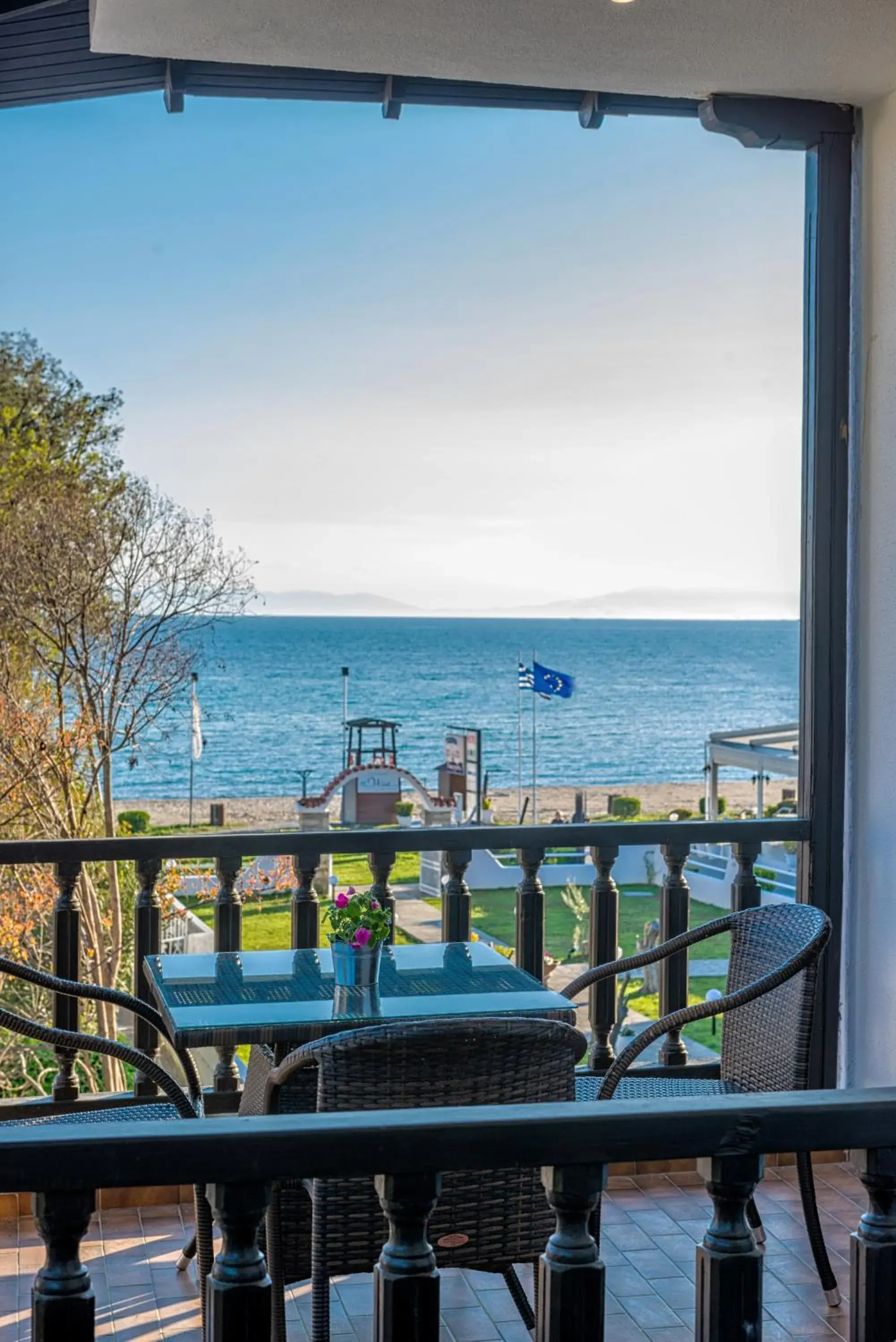 Balcony/Terrace in Georgalas Sun Beach Resort