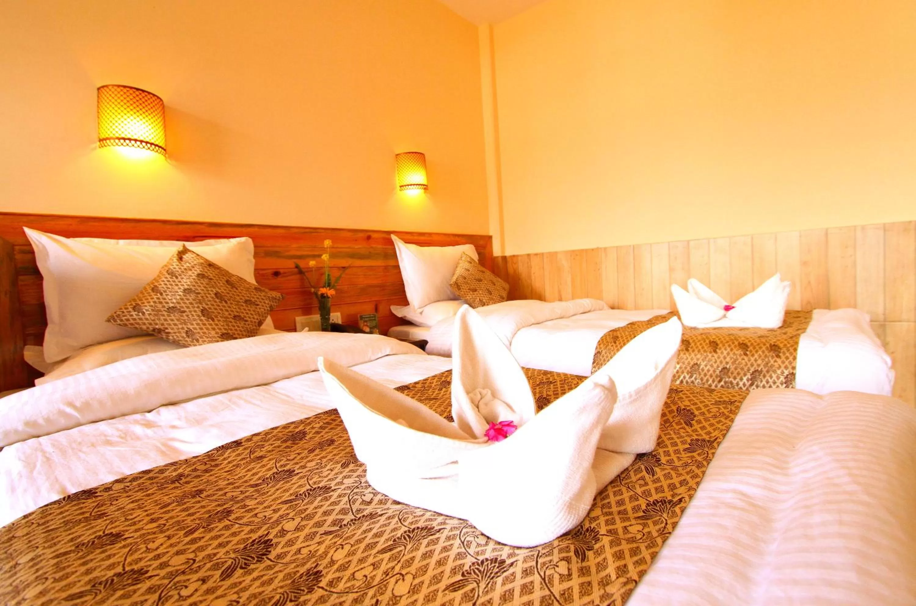 Decorative detail, Bed in Hotel Splendid View