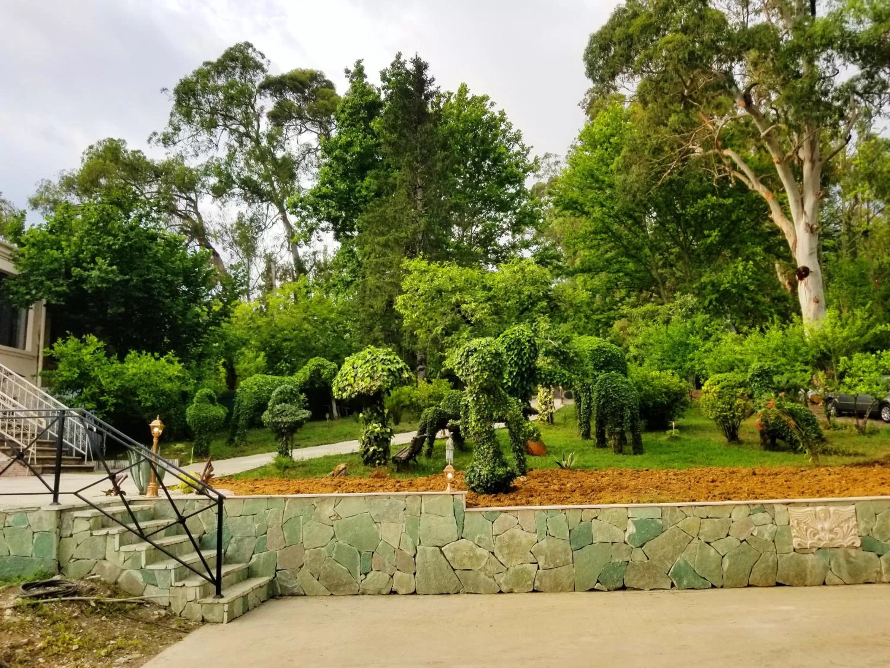 Garden in Vita Gardenia Hotel Tskaltubo