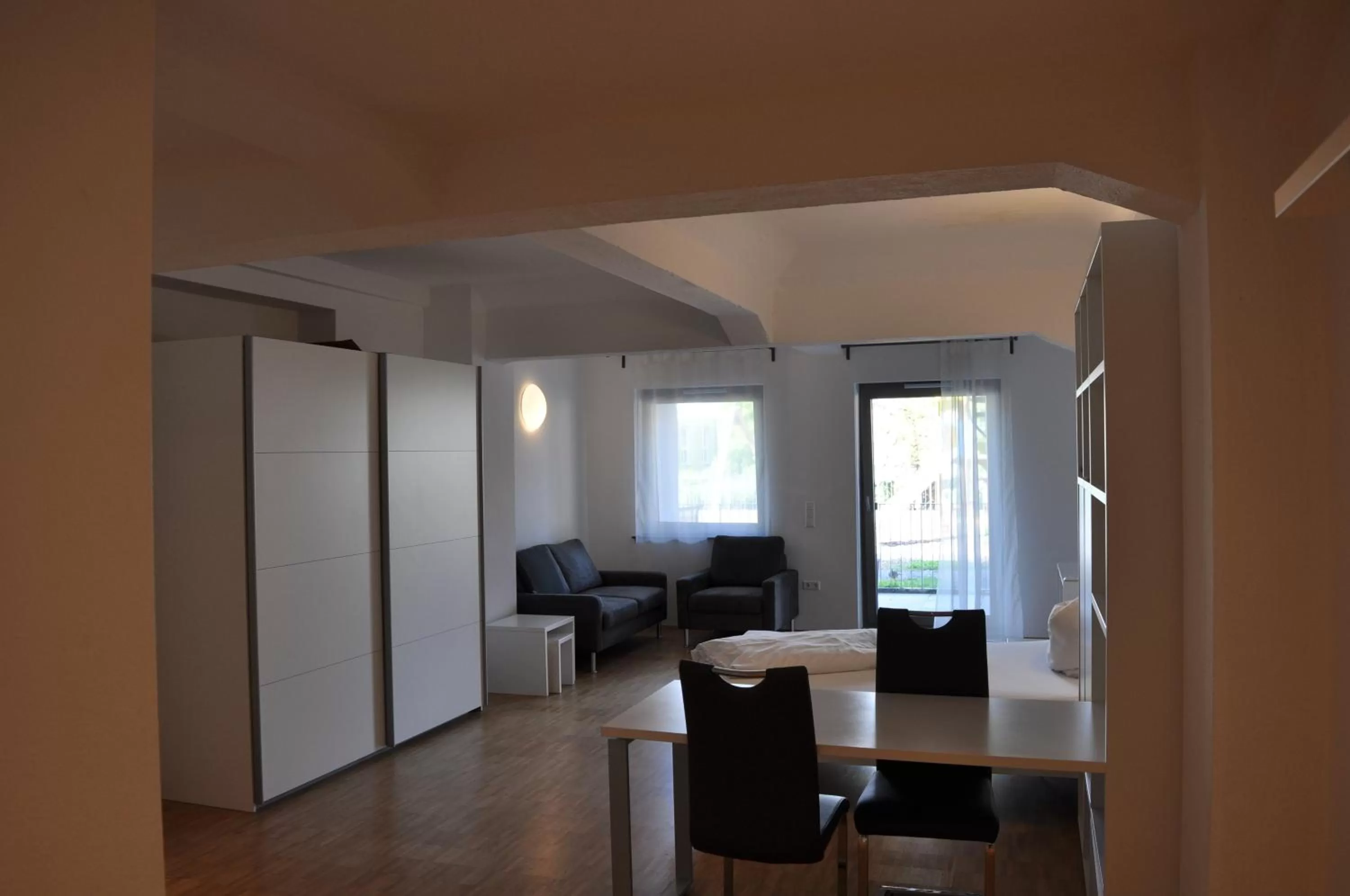 Seating area in New Age Boardinghaus