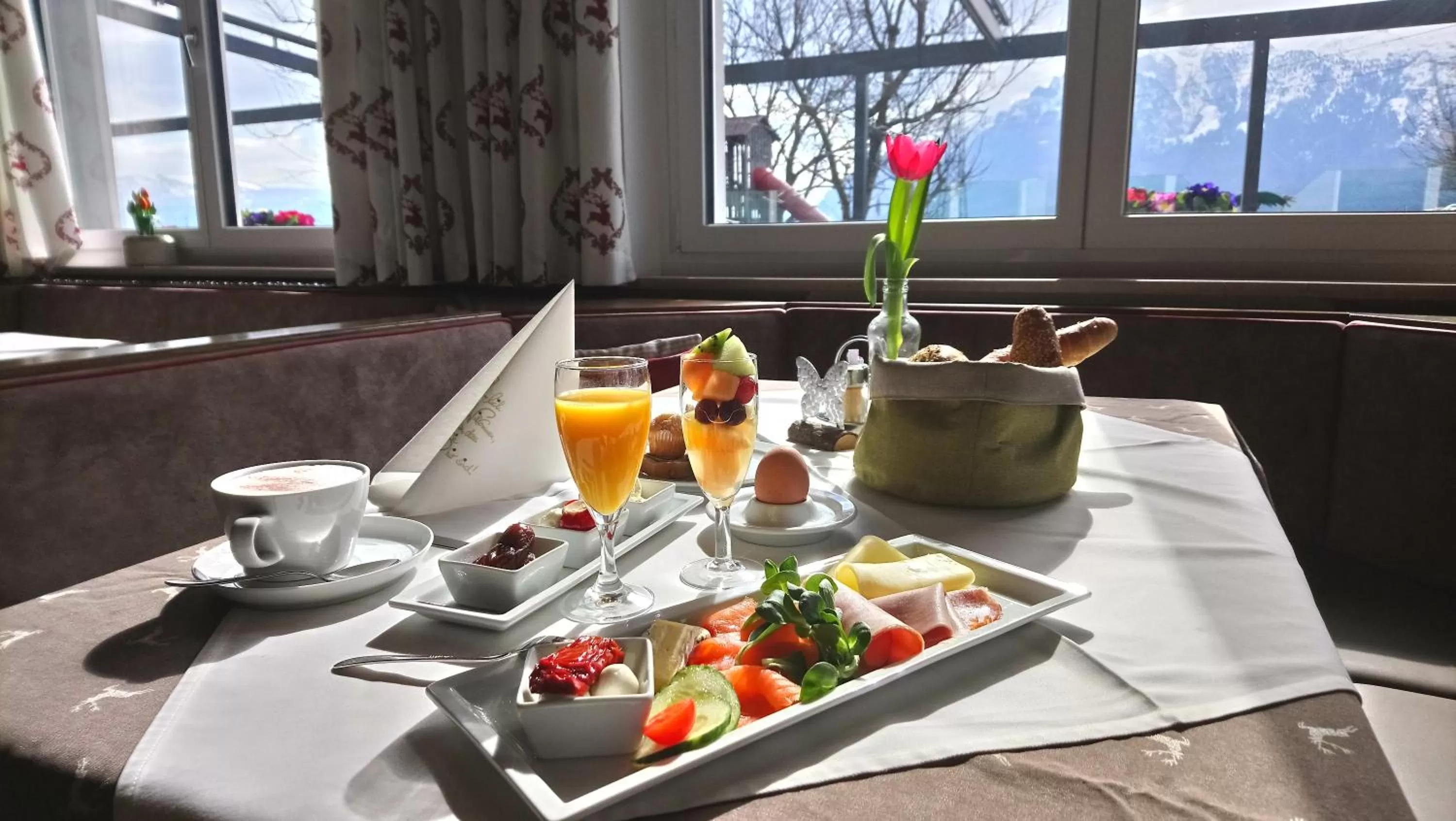 Breakfast in Hotel & Restaurant Rupertigau