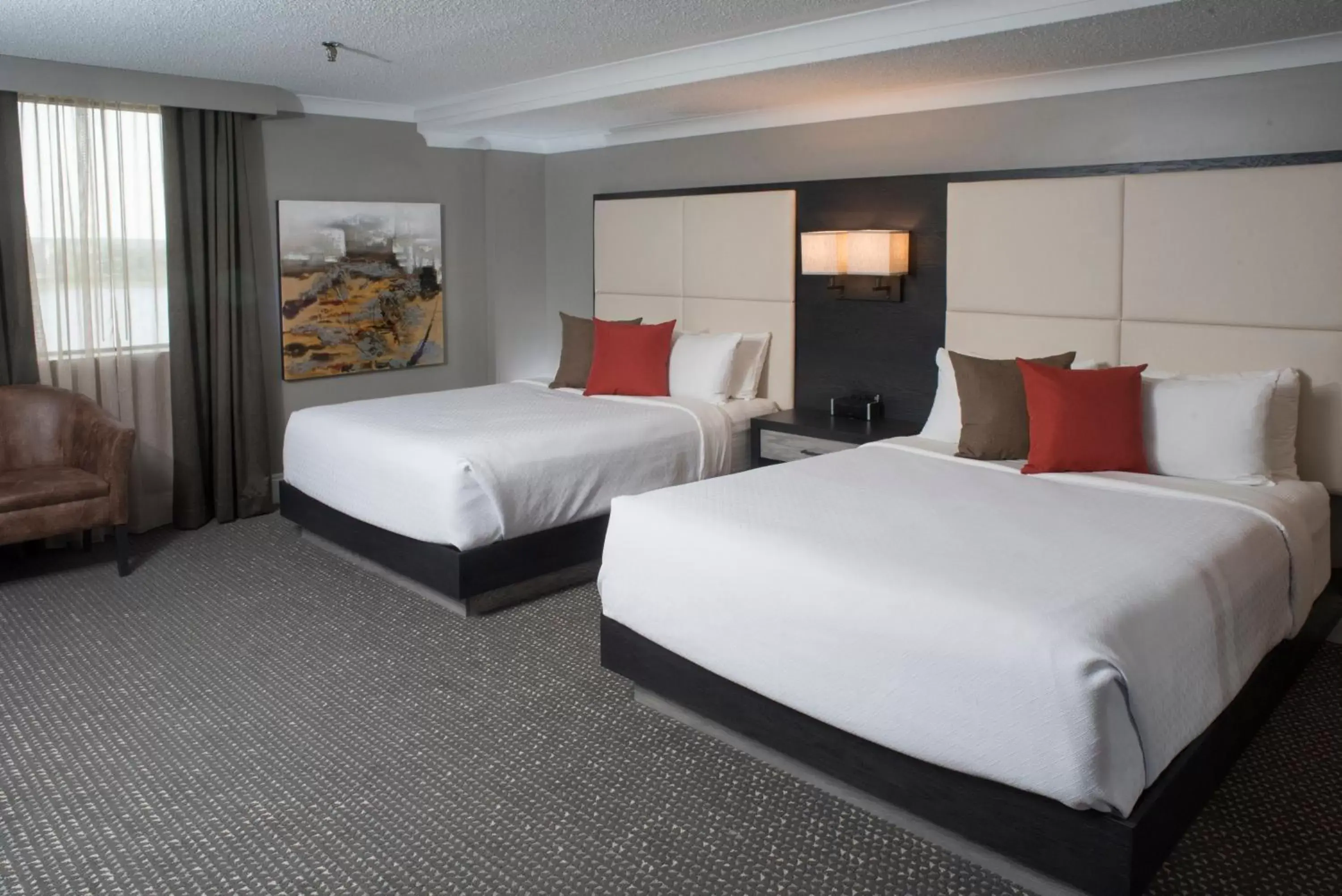 Photo of the whole room, Bed in Crowne Plaza Fredericton Lord Beaverbrook, an IHG Hotel