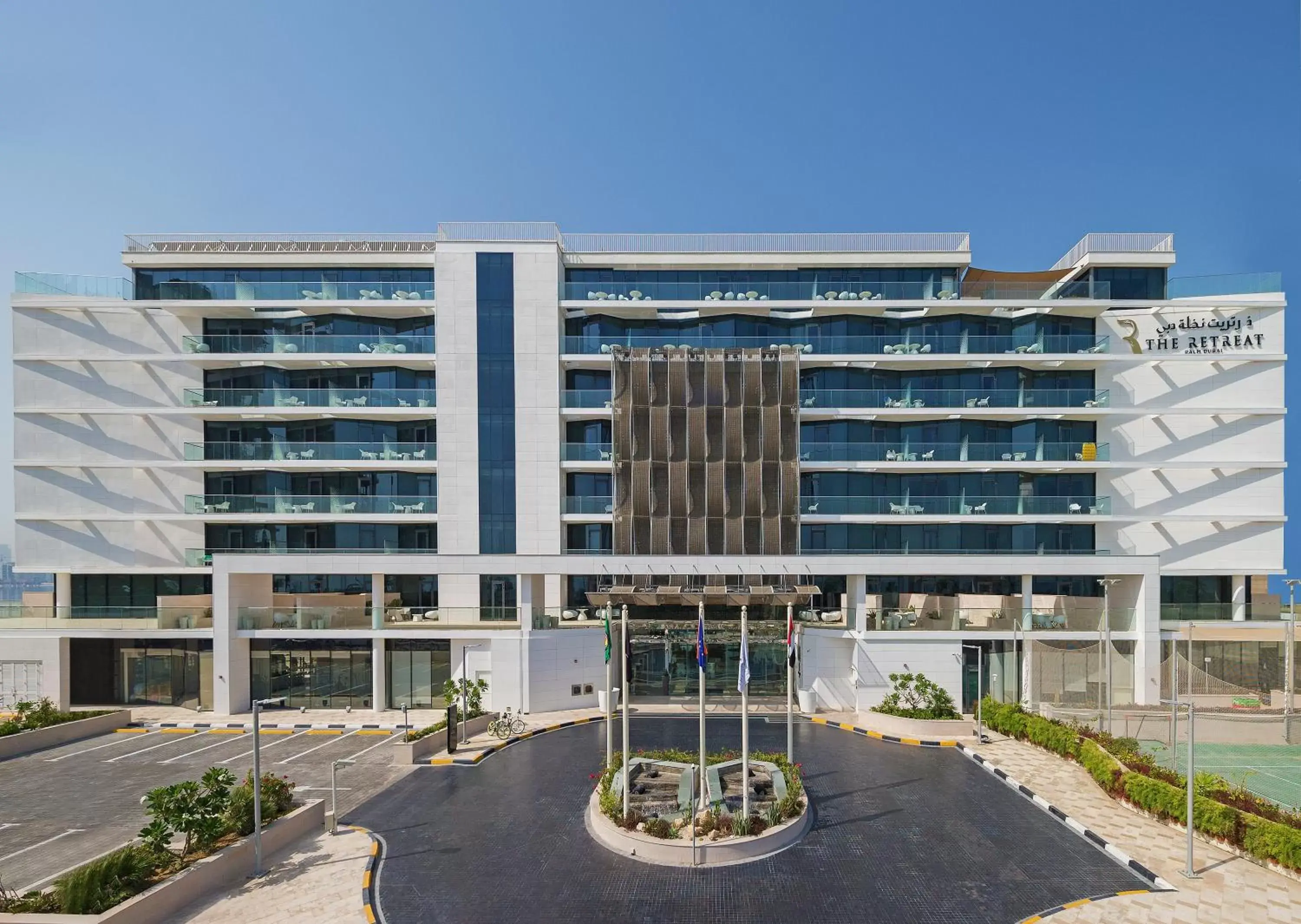 Facade/entrance, Property Building in The Retreat Palm Dubai MGallery by Sofitel