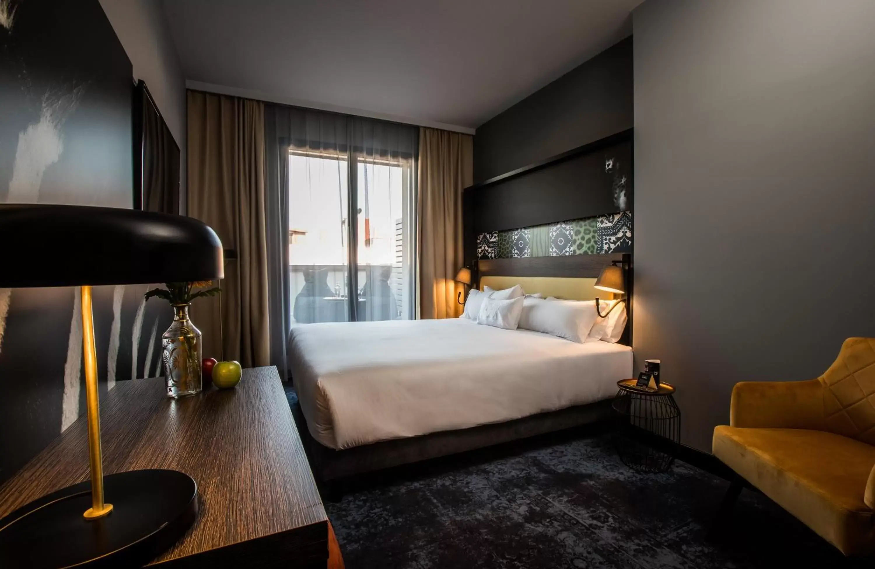 Photo of the whole room, Bed in NYX Hotel Madrid by Leonardo Hotels