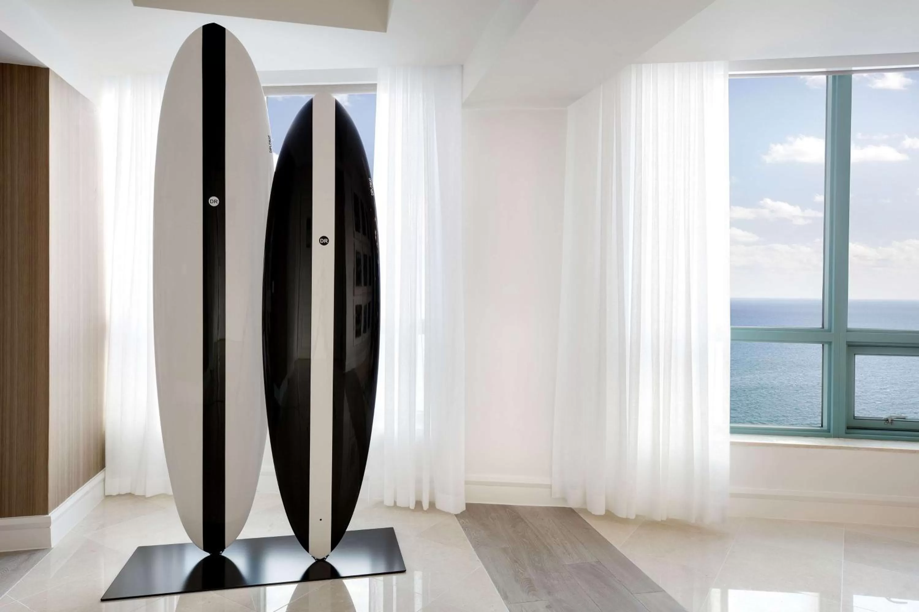 Living room in The Diplomat Beach Resort Hollywood, Curio Collection by Hilton