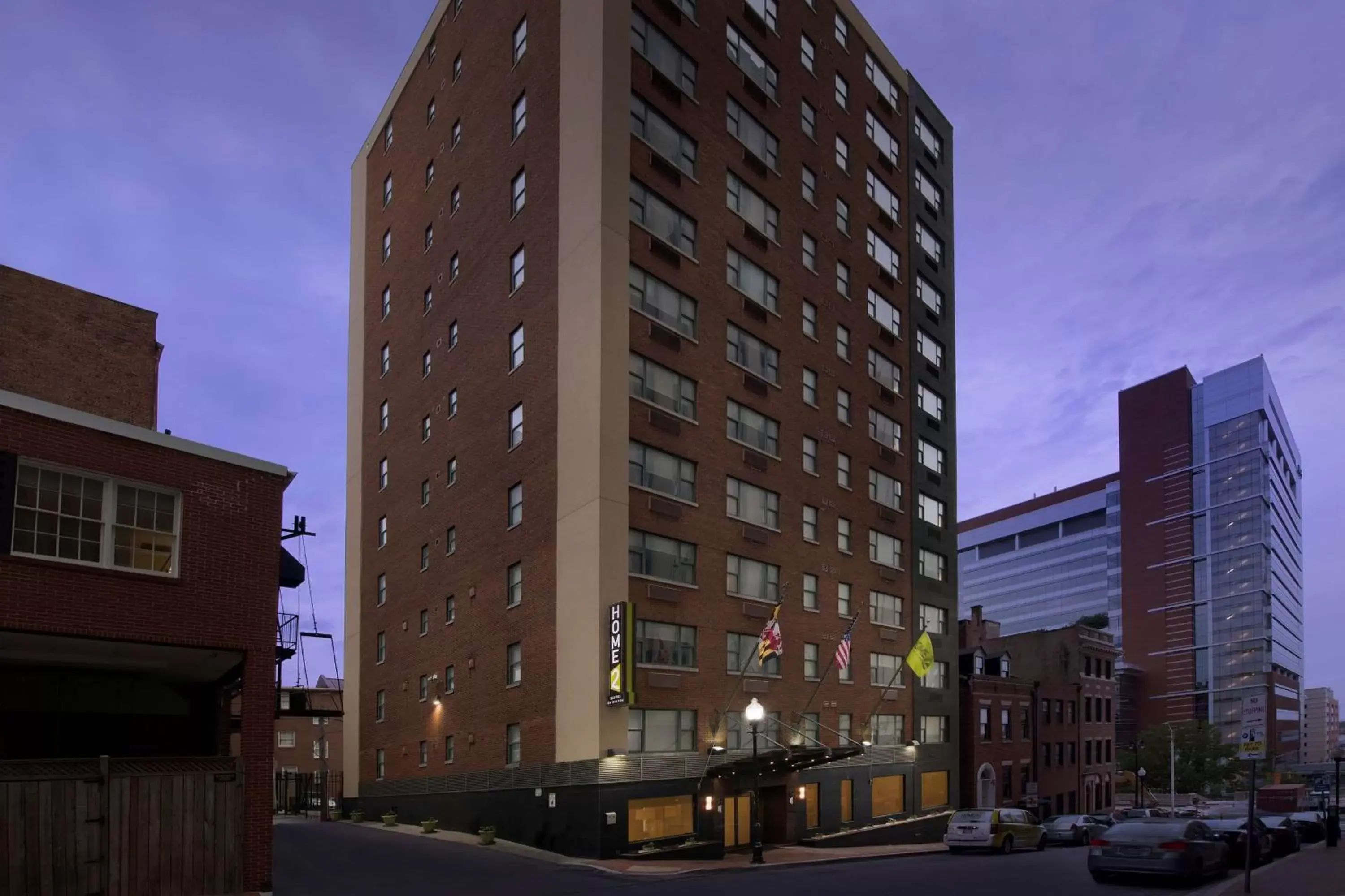 Property Building in Home2 Suites by Hilton Baltimore Downtown