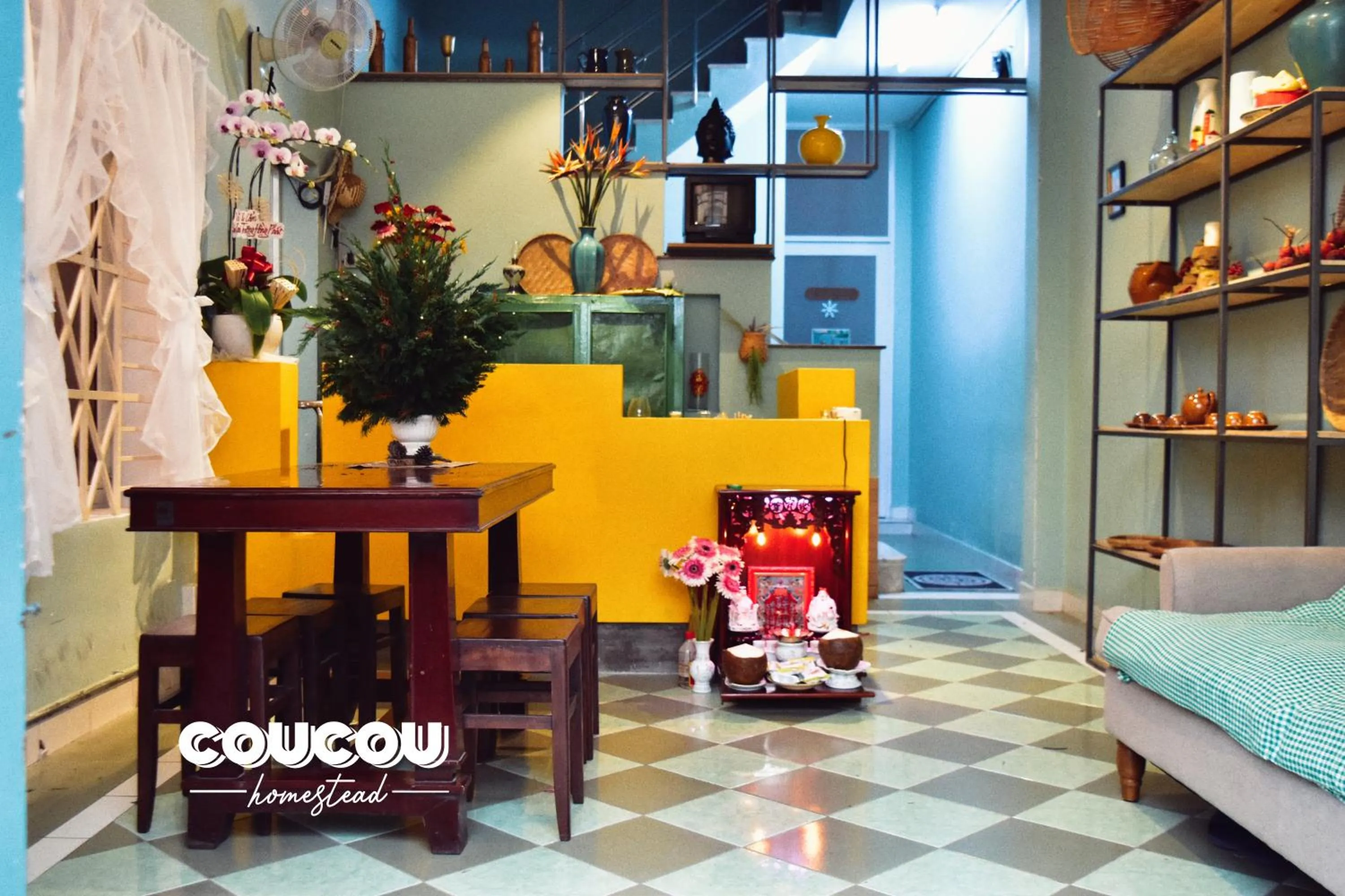 Kitchen or kitchenette in Coucou Homestead I - Homestay & Dorm District 1