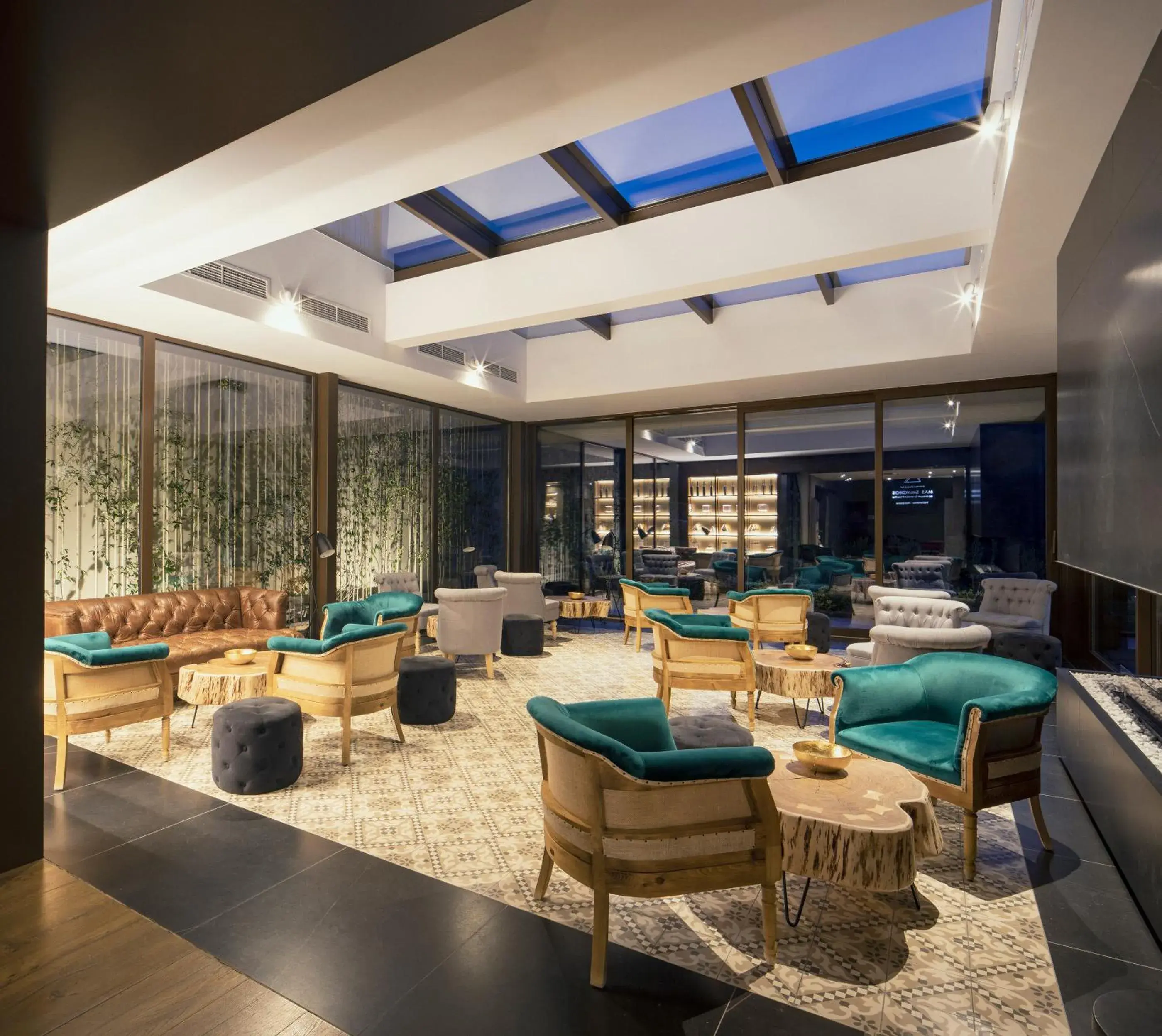 Lounge or bar in Mas Salagros EcoResort & SPA Lounge or bar in Mas Salagros EcoResort & SPA