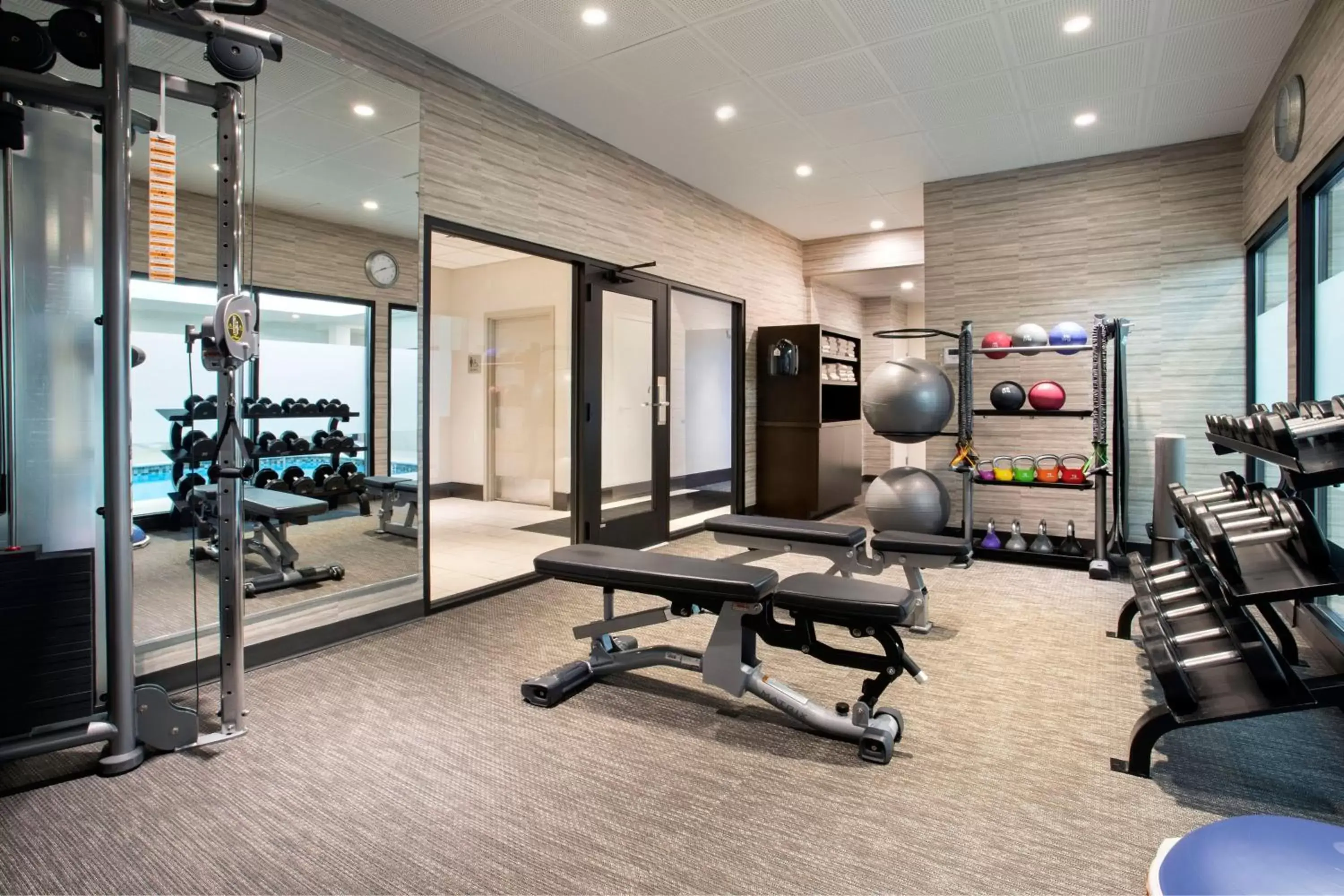 Fitness centre/facilities, Fitness Center/Facilities in Courtyard Worcester