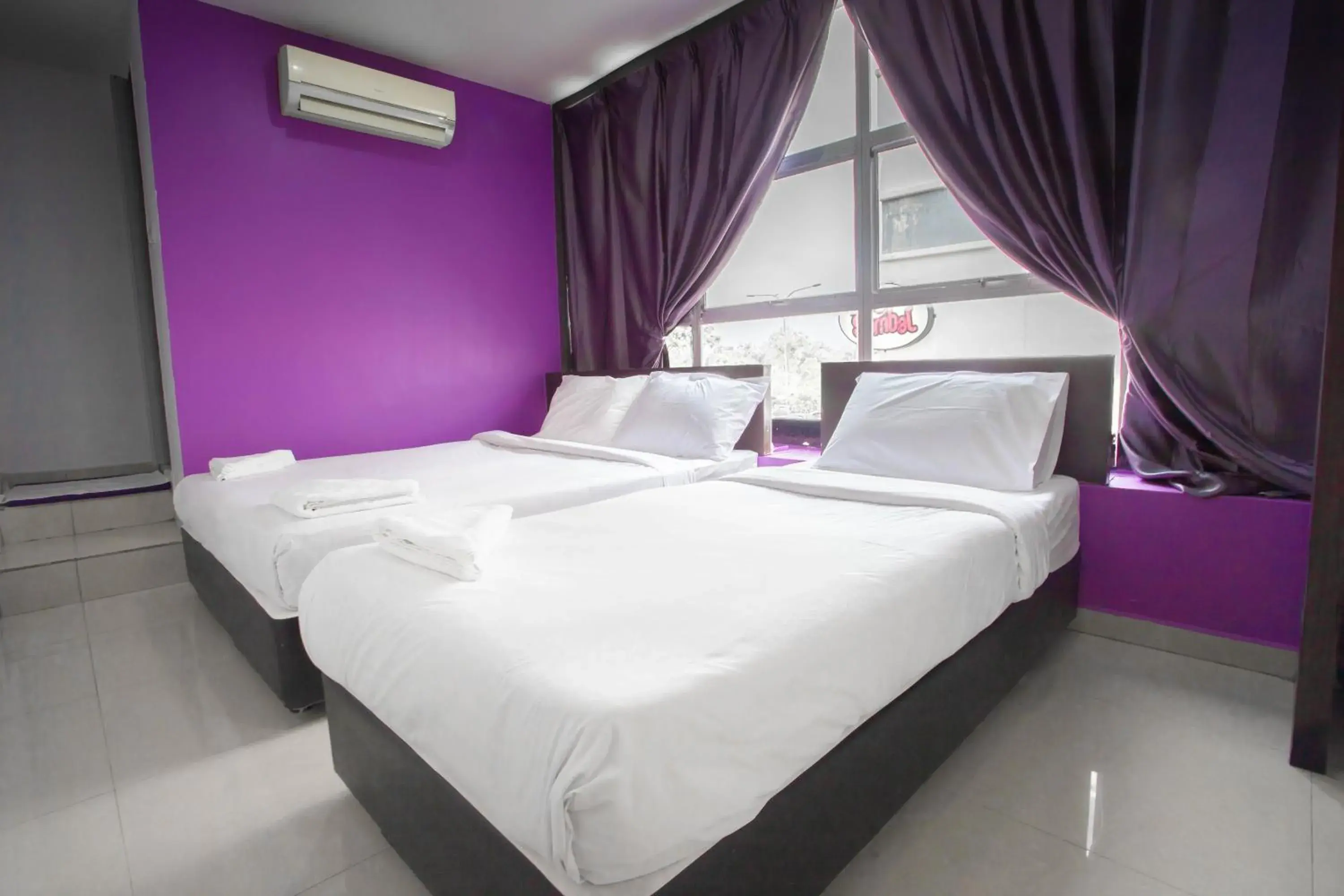 Bed in Smart Hotel Shah Alam Seksyen 15